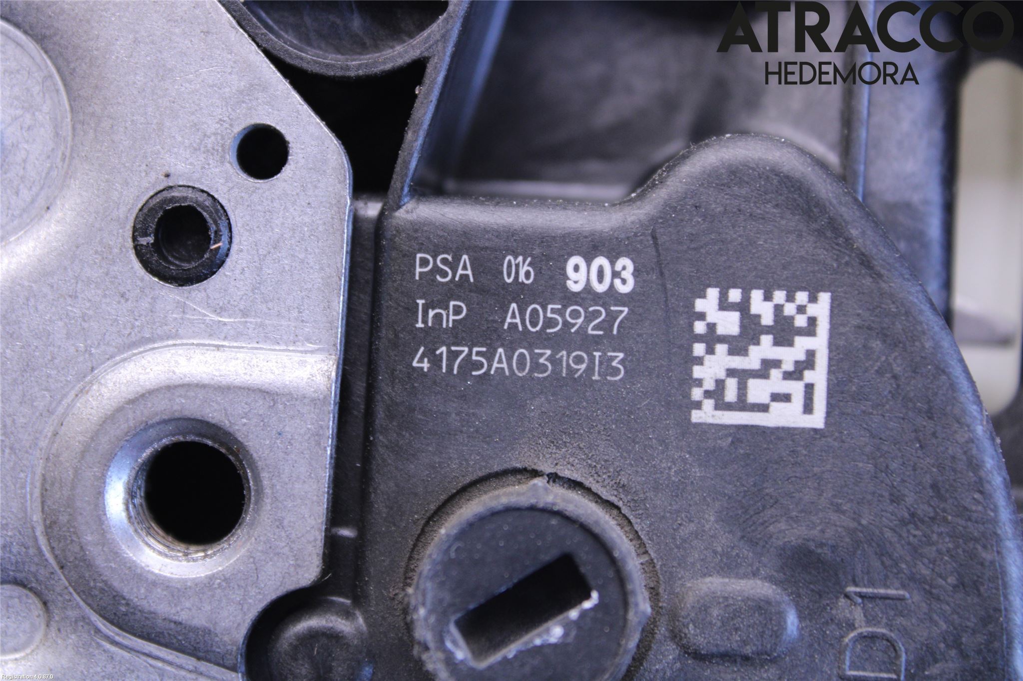 Citroen C4 CACTUS 14-20 Låskista-Dörrlås