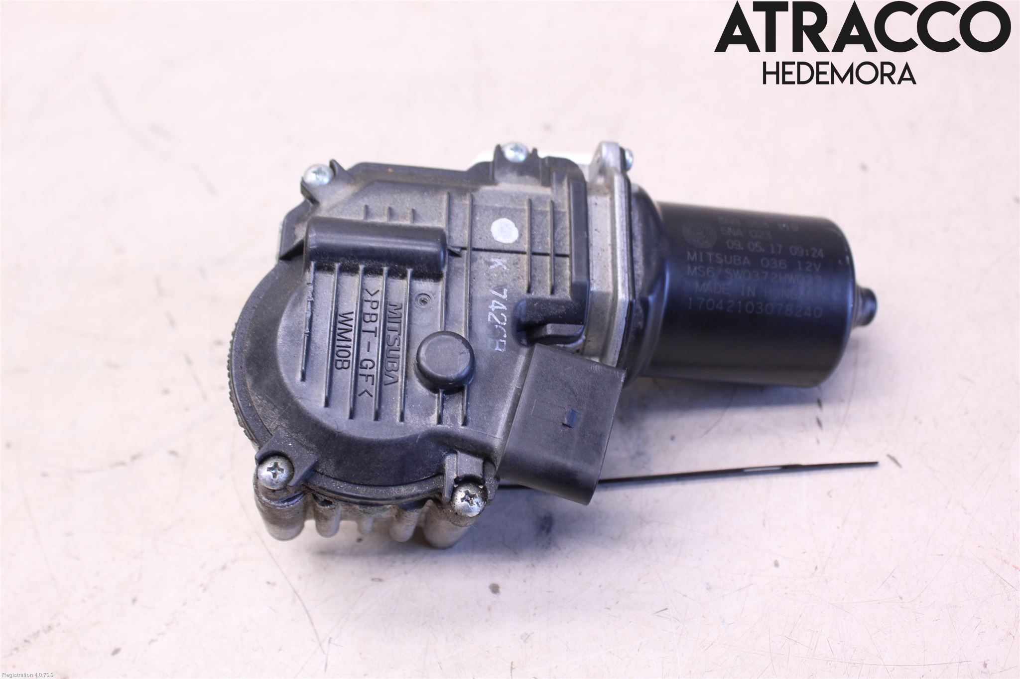 Volkswagen VW TIGUAN 16-24 Torkarmotor Vindruta