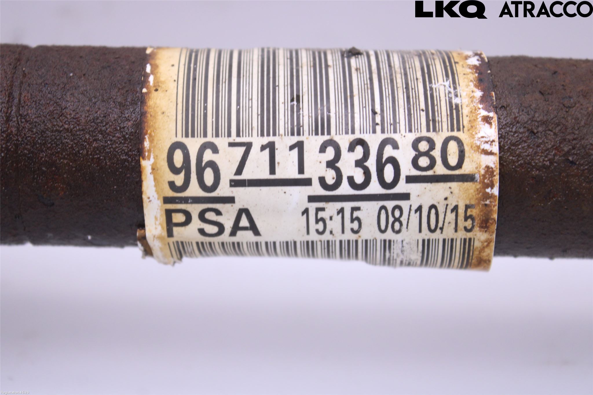 Citroen BERLINGO 08-18 Drivaxel Fram Höger