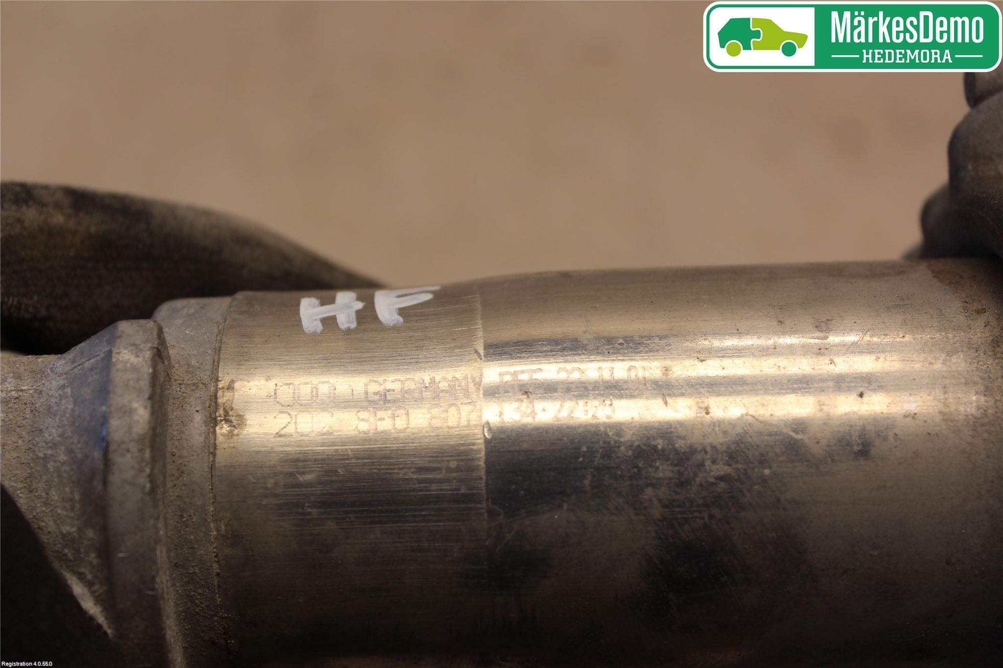 Audi A4/S4 01-05 Stötfångarbärjärn Fram