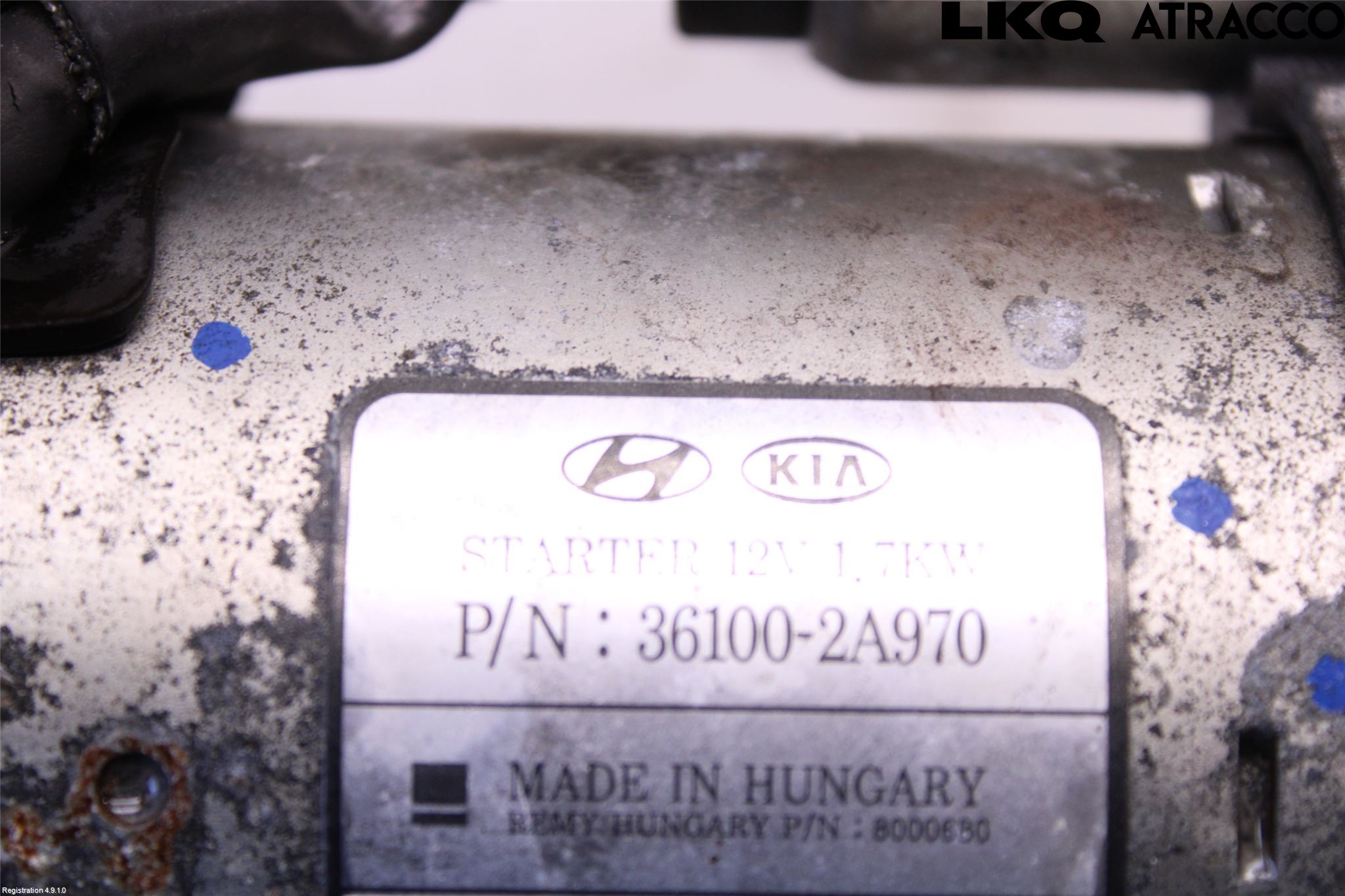 Kia CEED 12-18 Startmotor Diesel