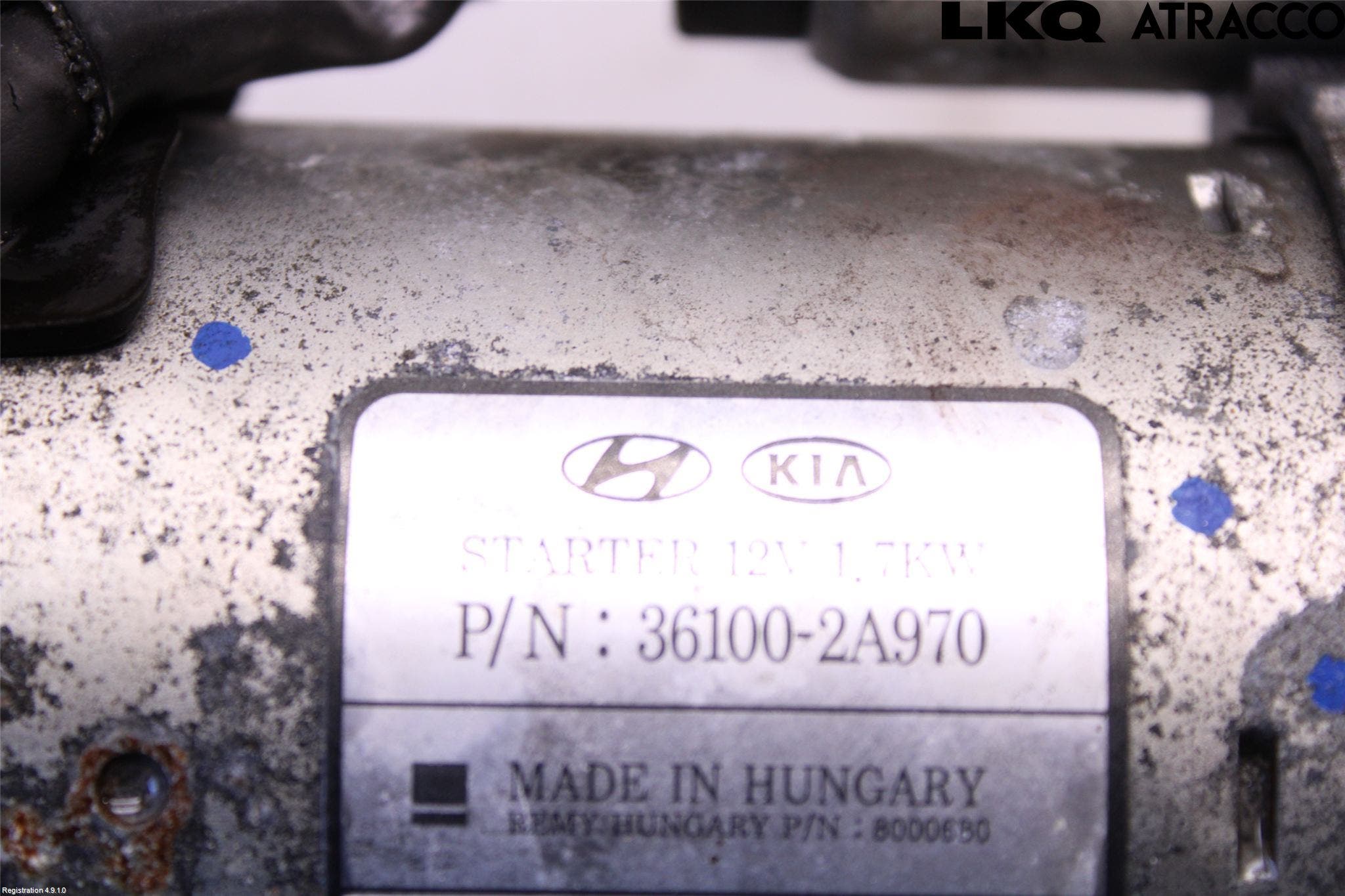 Kia CEED 12-18 Startmotor Diesel