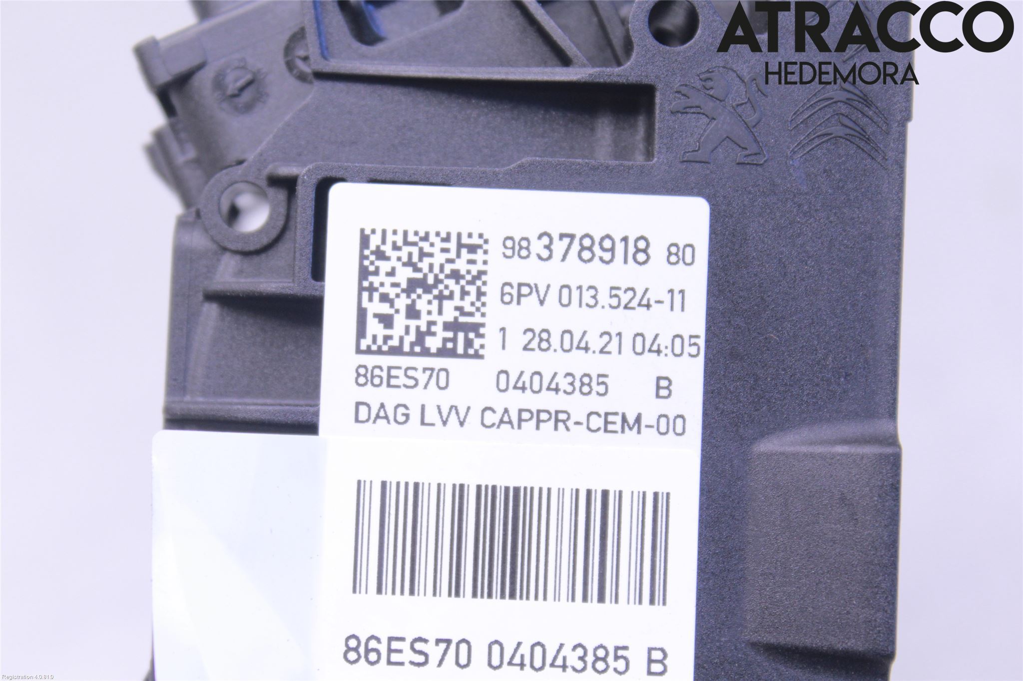 Citroen C4/E-C4 C4X/E-C4X III 21- Gaspedal