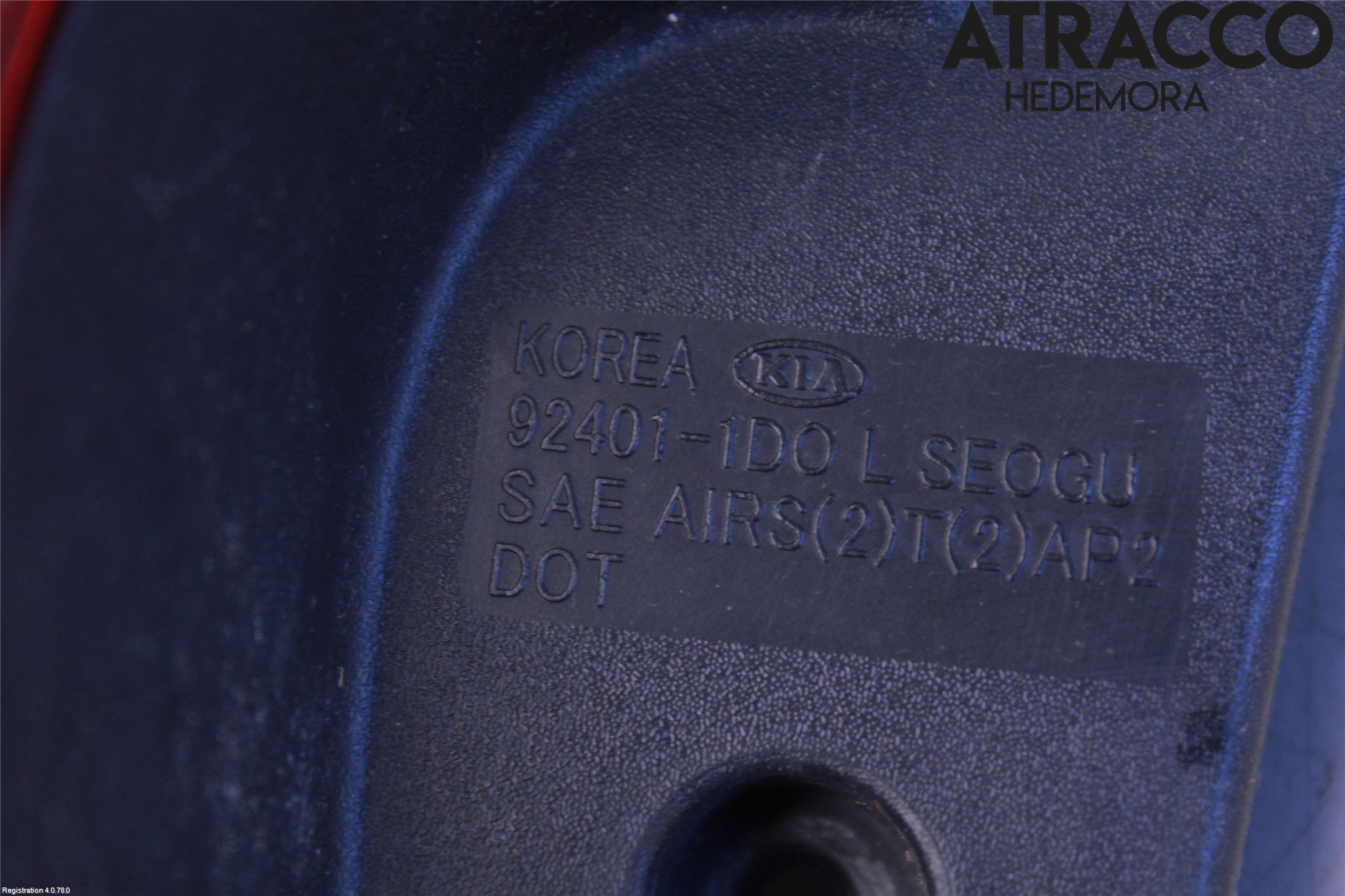 Kia CARENS II 07-12 Bakljus Vänster