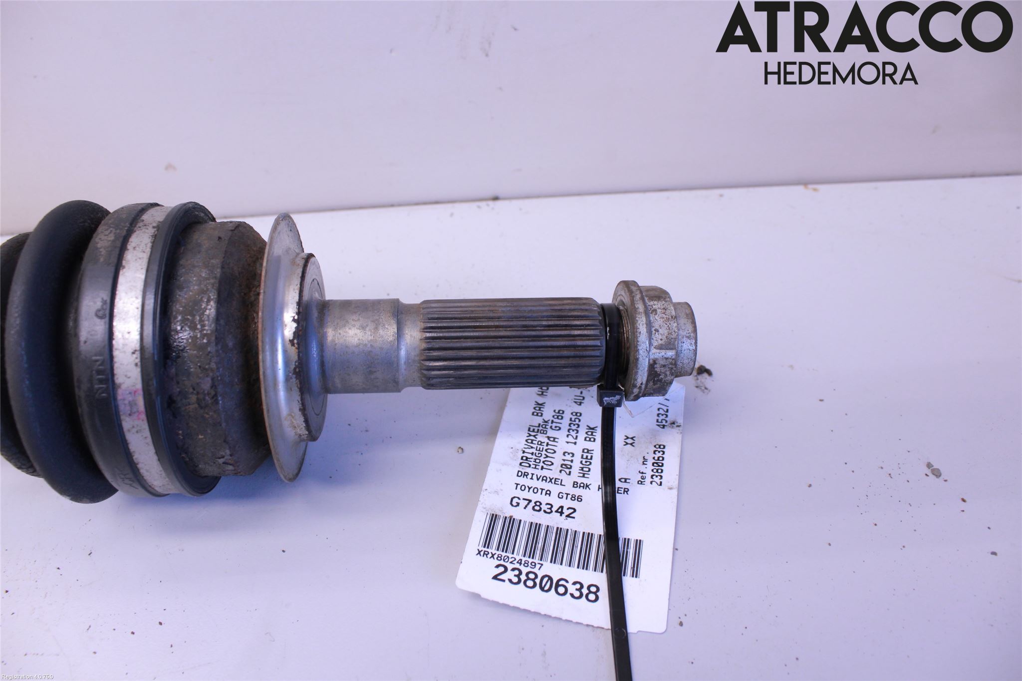 Toyota GT86 12- Drivaxel Bak Höger