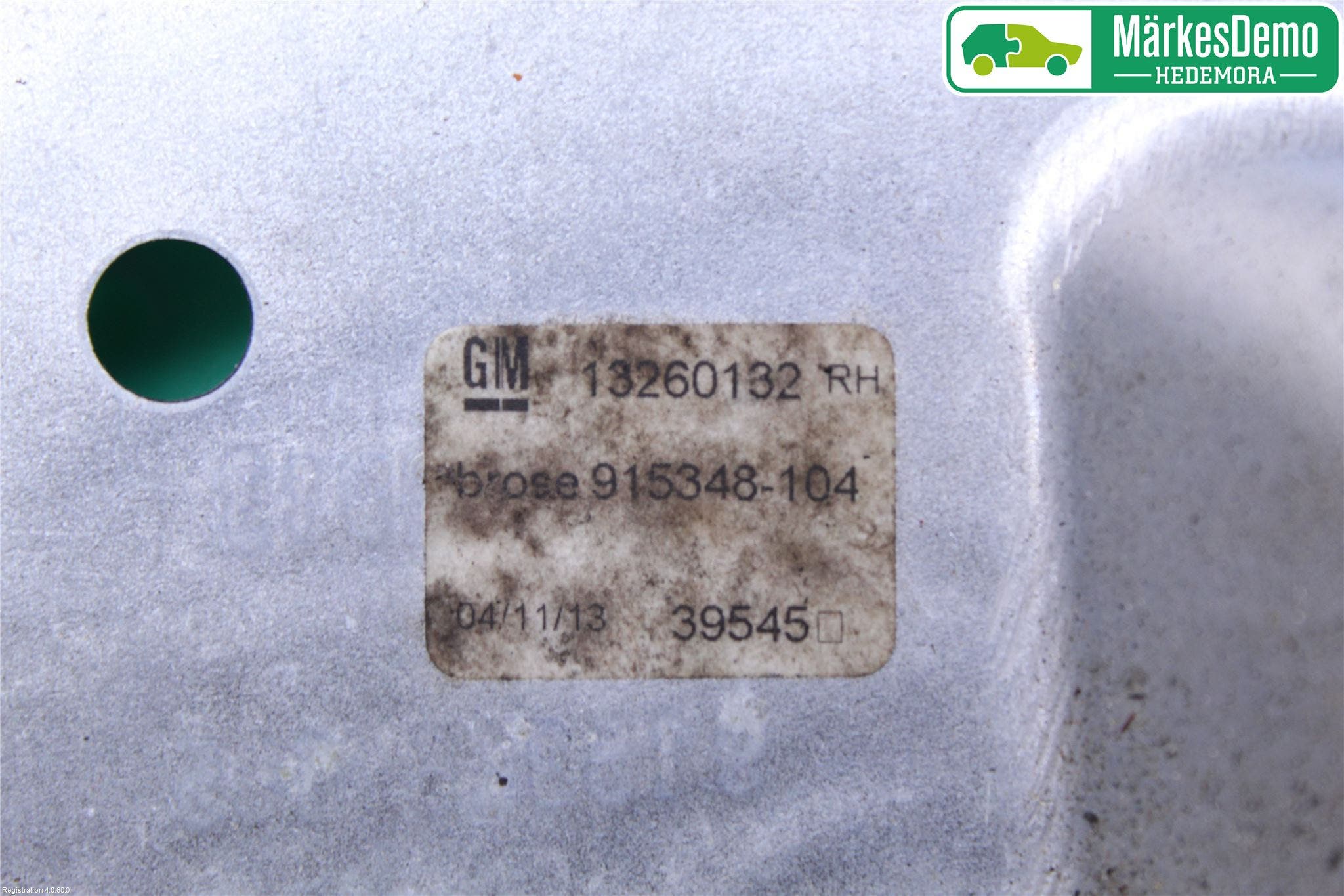 Opel ASTRA J 10-15 Fönsterhissmekanism