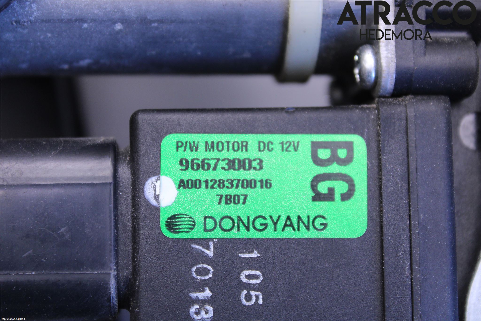 Opel ANTARA Fönsterhiss El Kompl