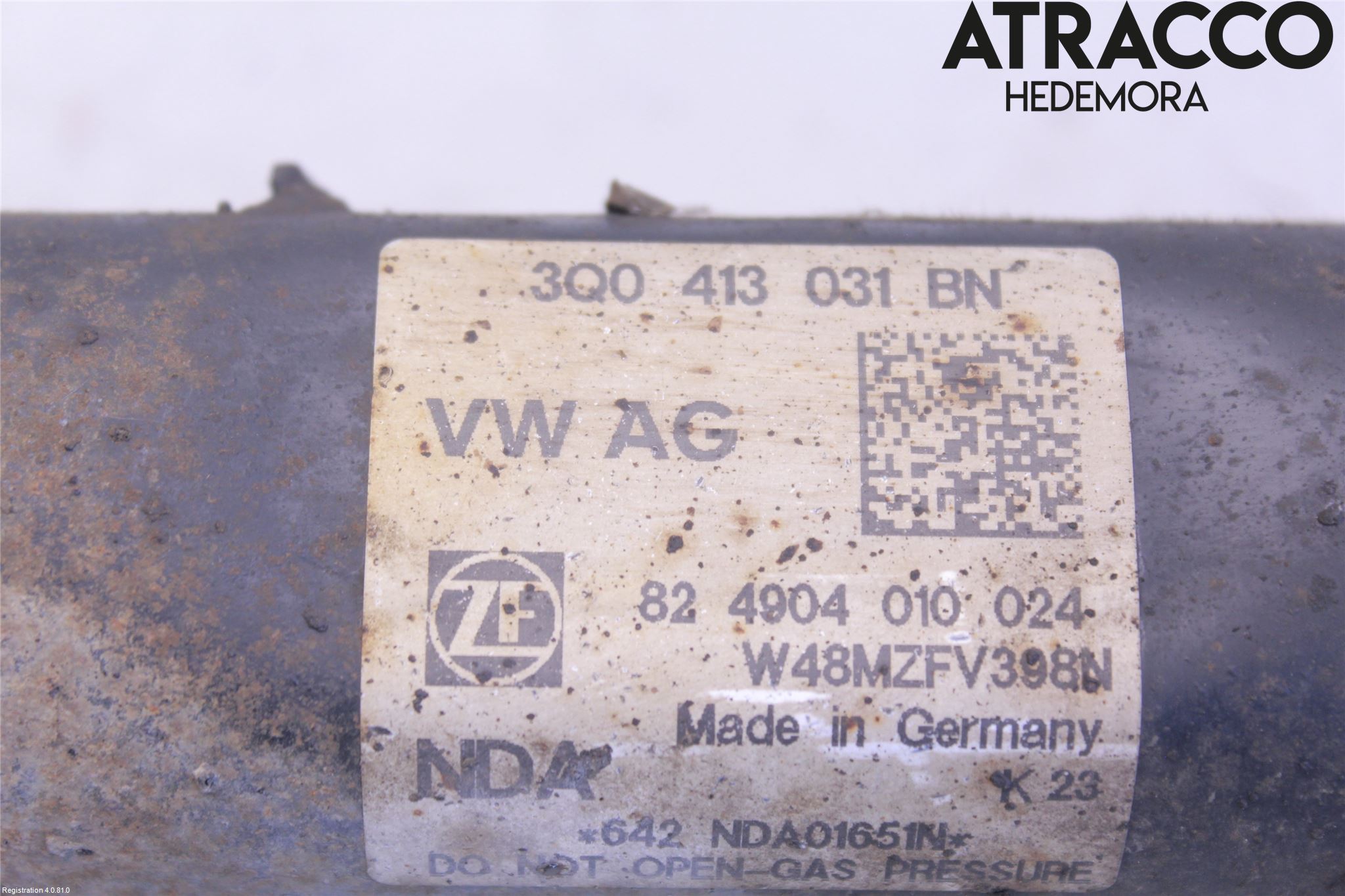 Volkswagen VW PASSAT 15-19 Fjäderben Fram Höger