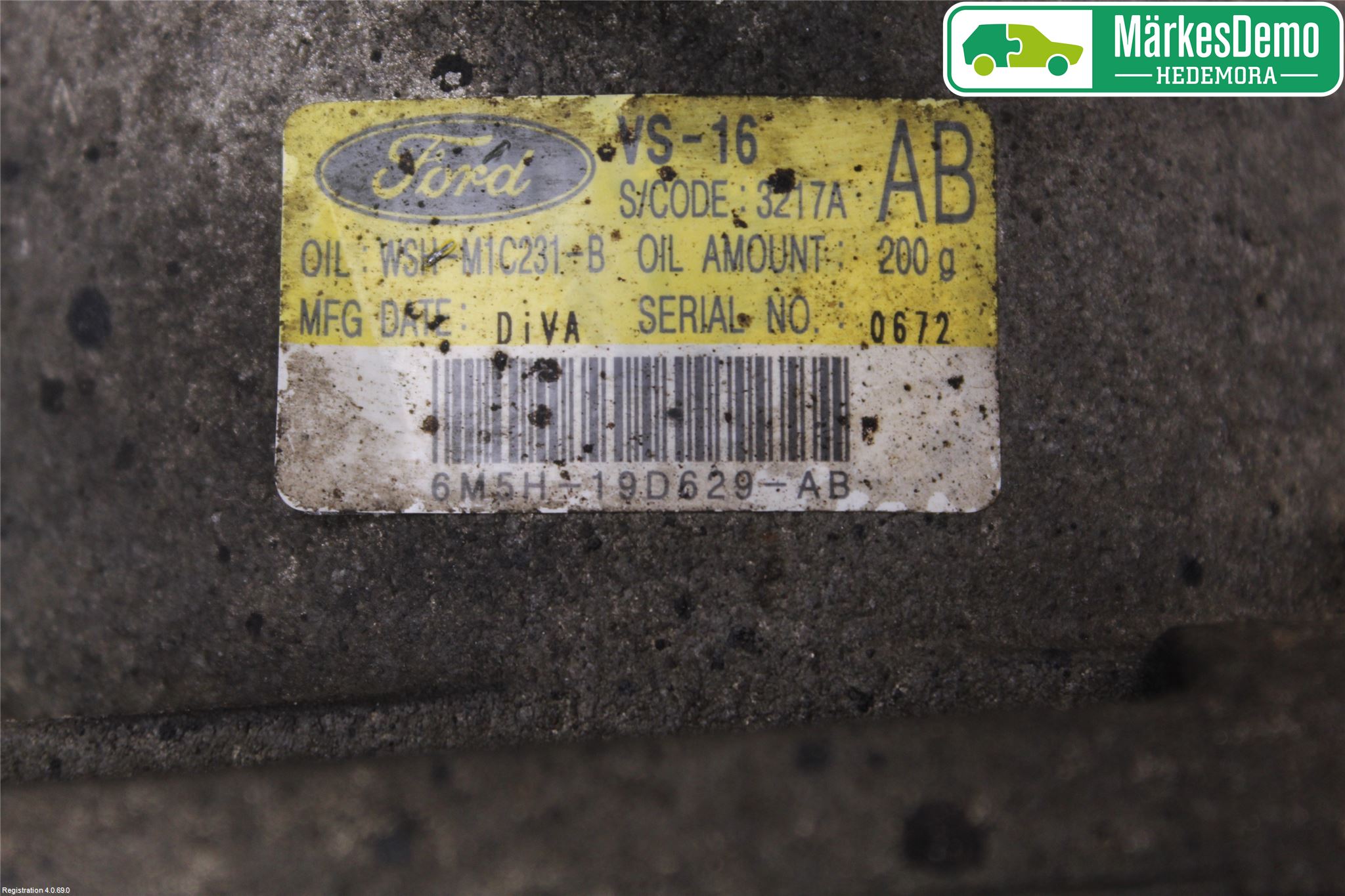 Ford FOCUS 08-11 Ac Kompressor