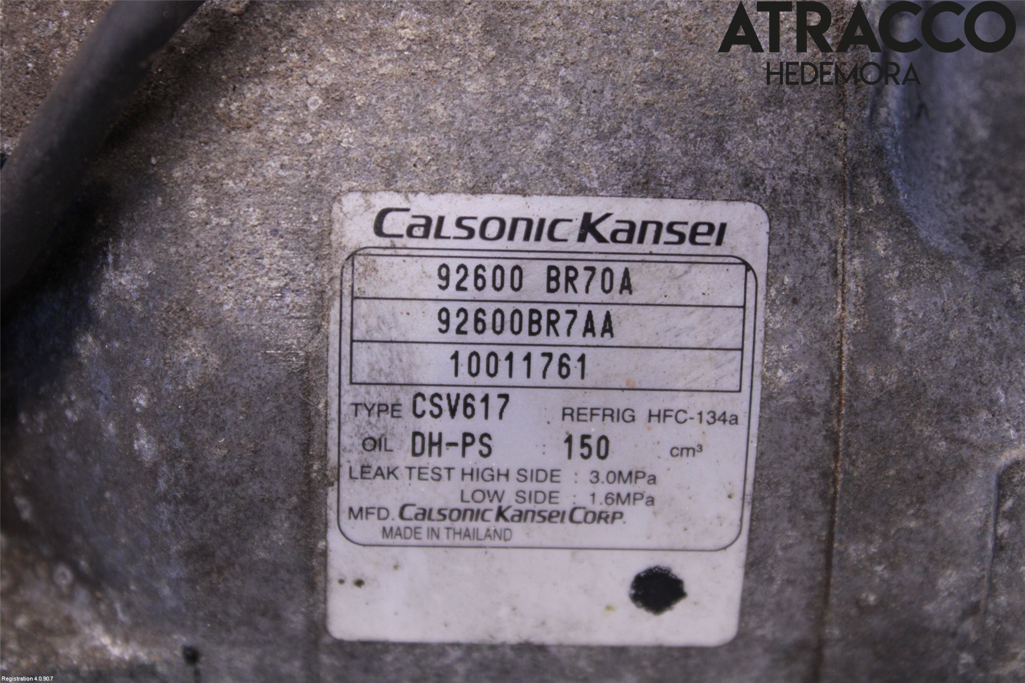 Nissan QASHQAI 10-14 Ac Kompressor