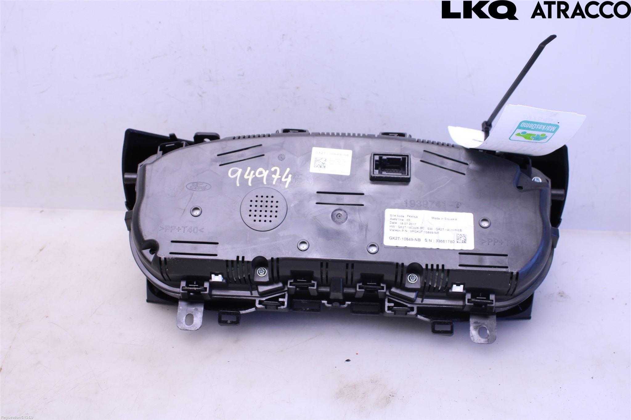 Ford TRANSIT SKÅP/BUSS 14-22 Instrument Komb