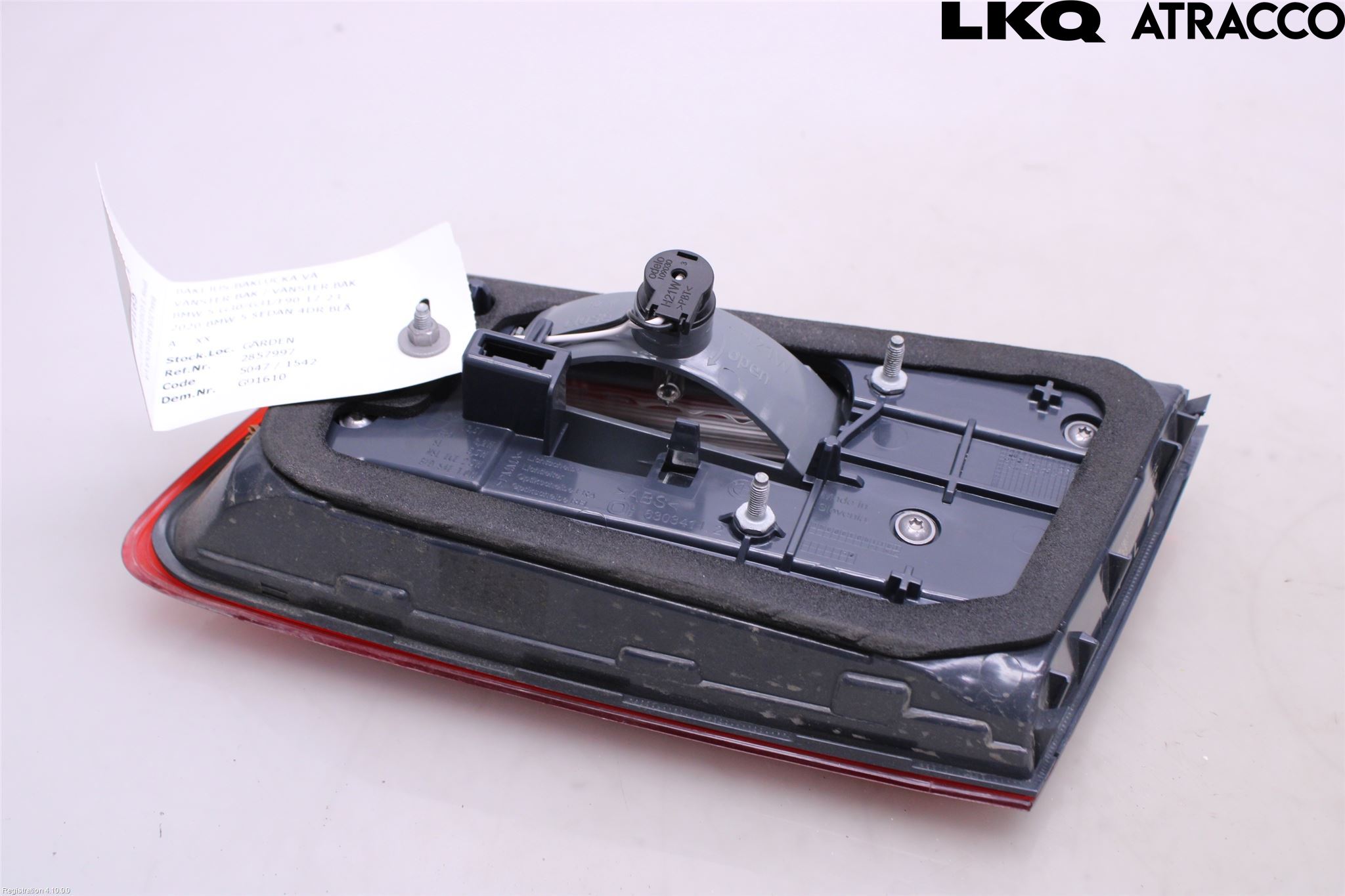 BMW 5 G30/G31/F90 17-23 Bakljus Lucka Vä