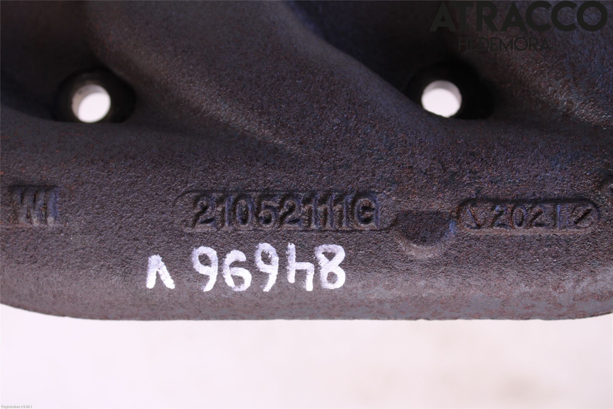 Lancia THEMA Grenrör Avgas