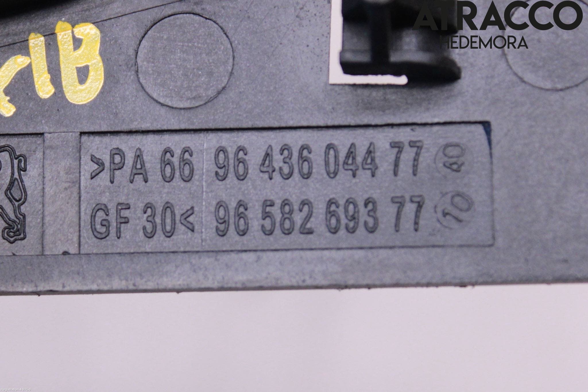 Peugeot 307 05-08 Dörrhandtag Inre Hö