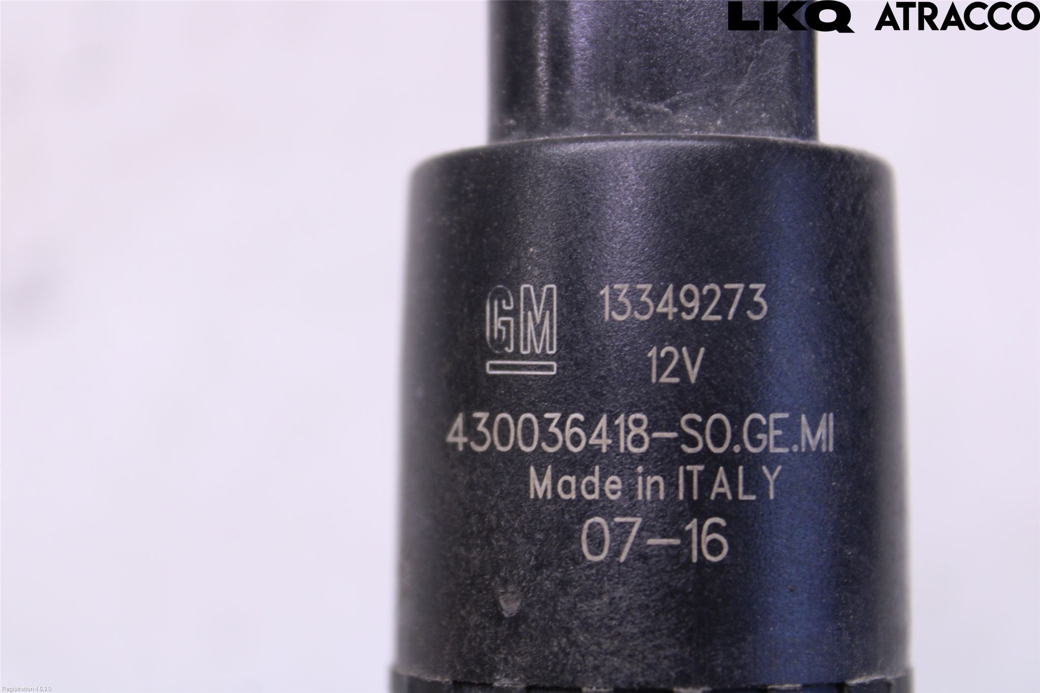 Opel ASTRA K 16-22 Spolarpump Vindruta