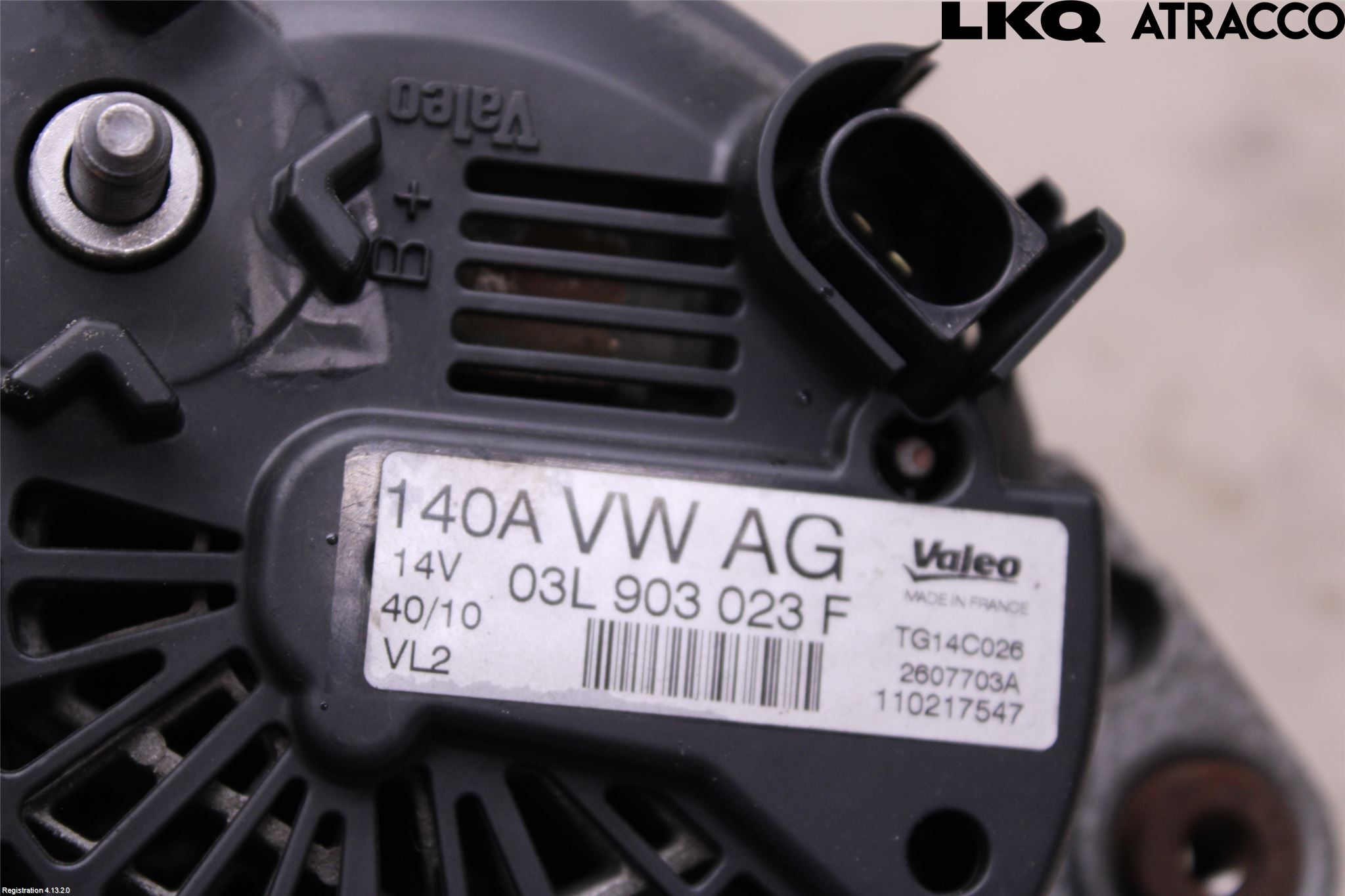 Volkswagen VW POLO 10-17 Generator
