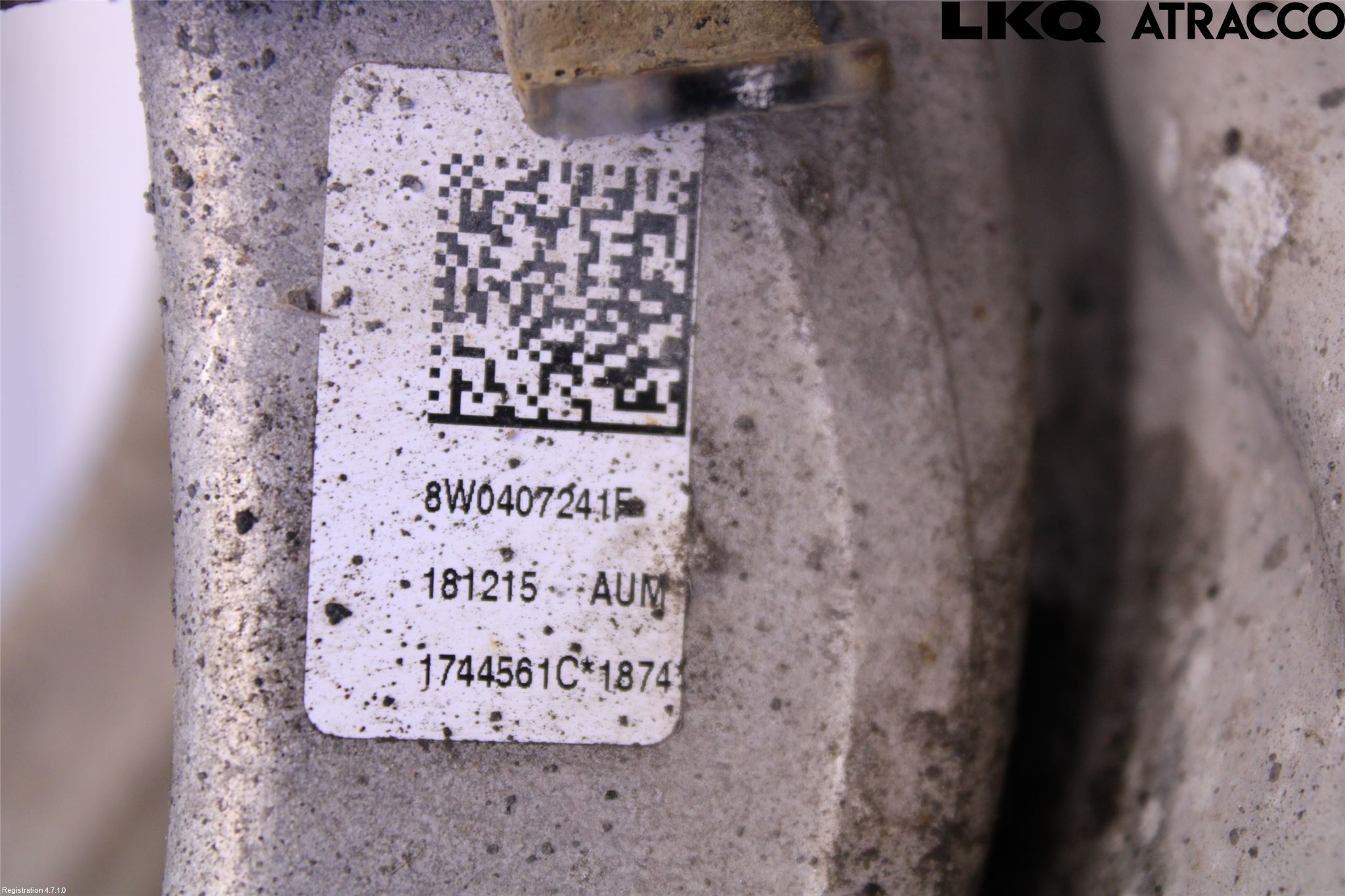 Audi A4/S4 B9 16-19 Styrspindel Lagerhus Vä