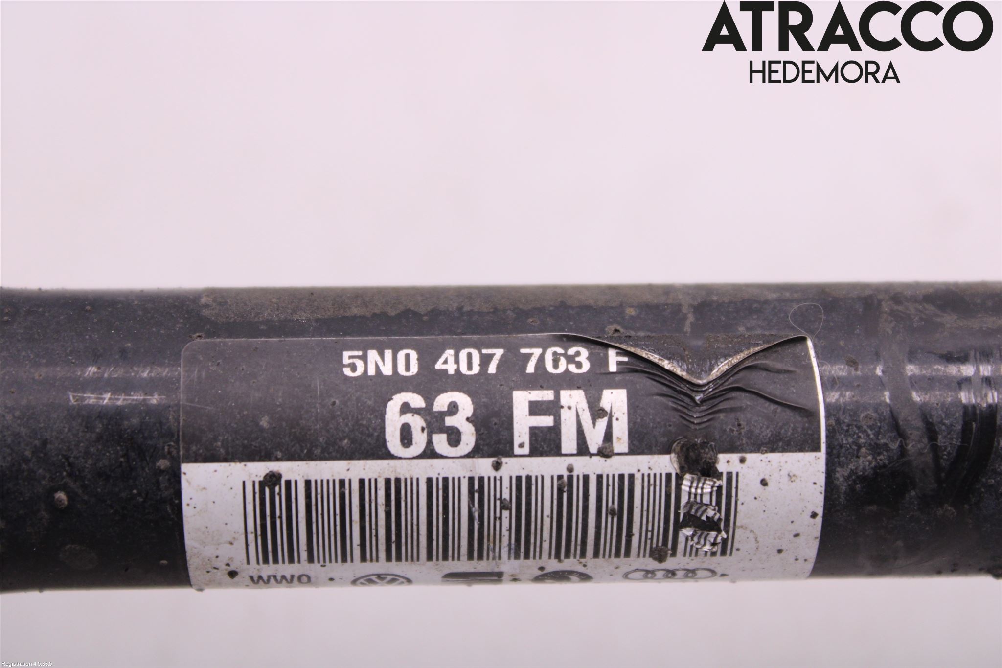 Audi Q3 8U 12-18 Drivaxel Fram Vänster