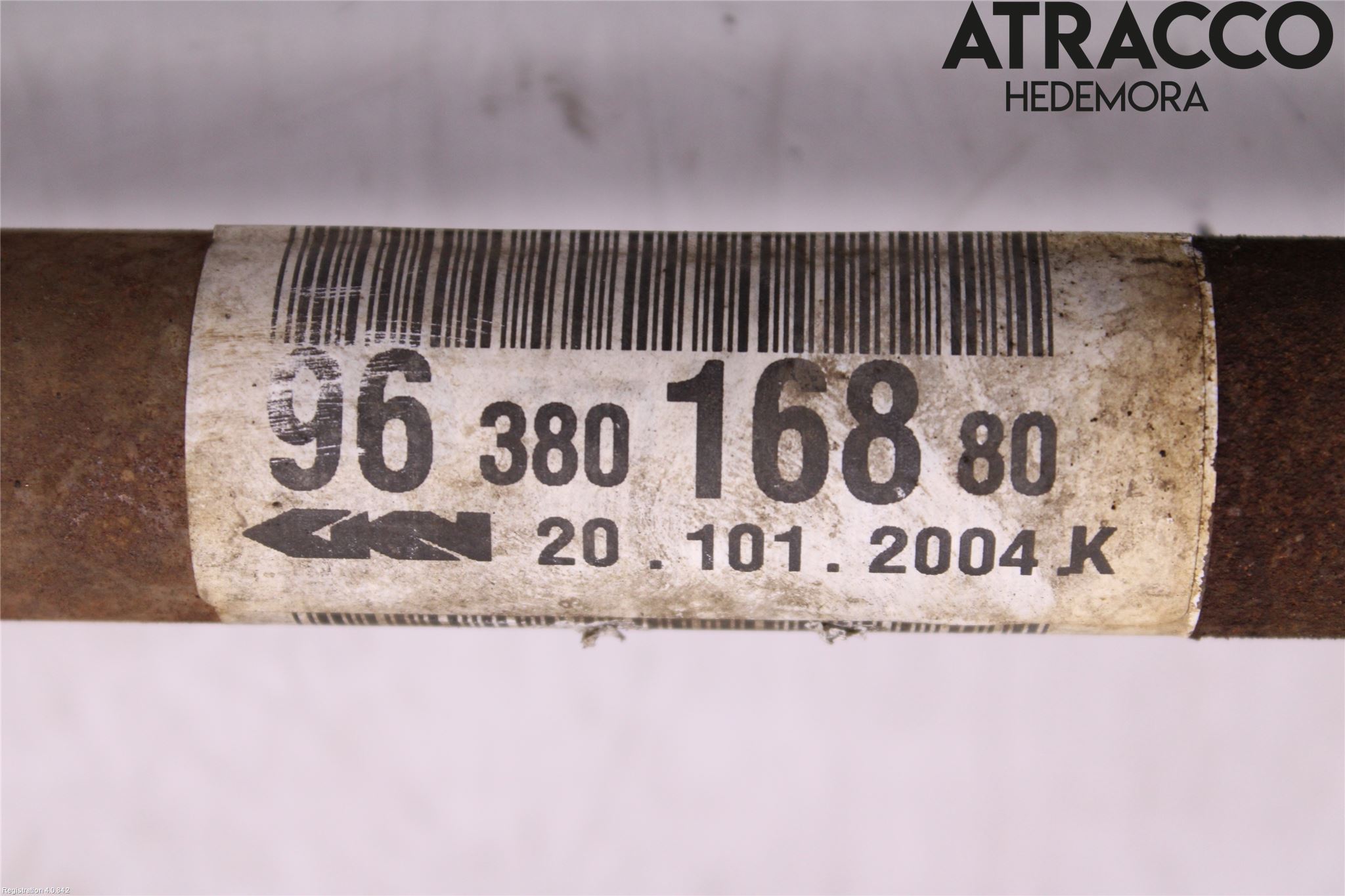 Citroen C2 Drivaxel Fram Höger