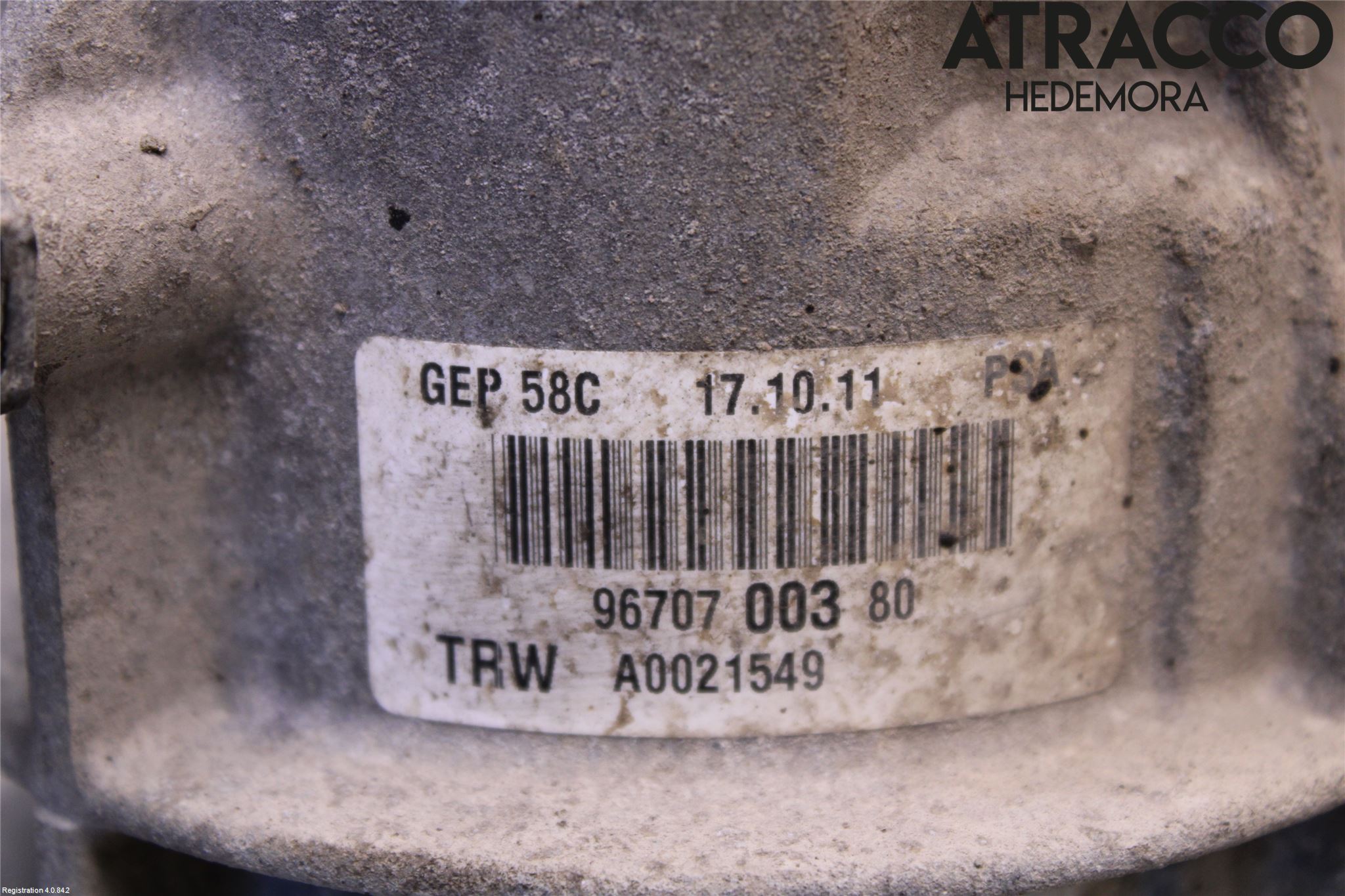 Peugeot 308 08-13 Styrservo Pump Elektrisk