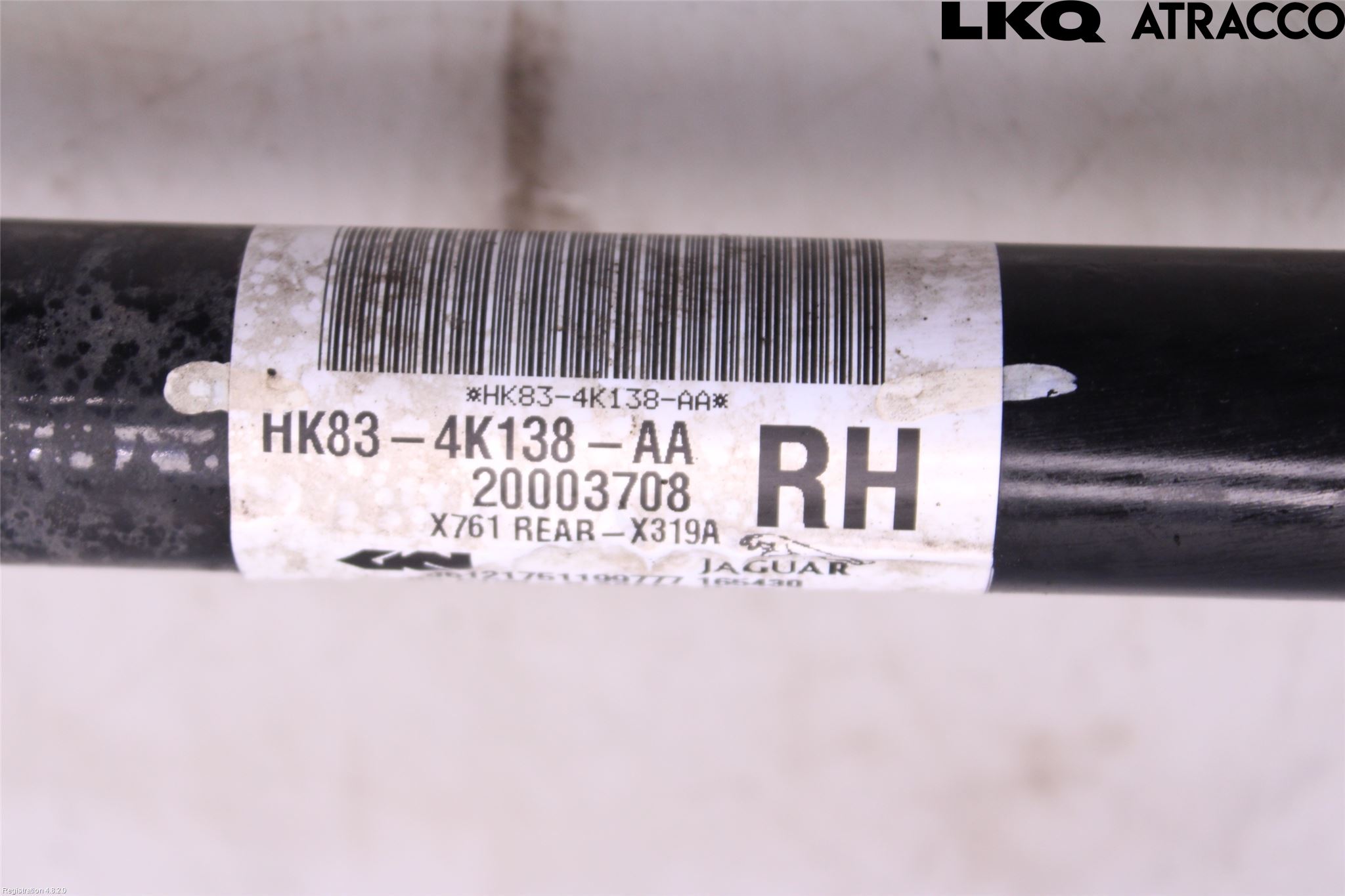 Landrover RANGE ROVER VELAR (L560) 17- Drivaxel Bak Höger
