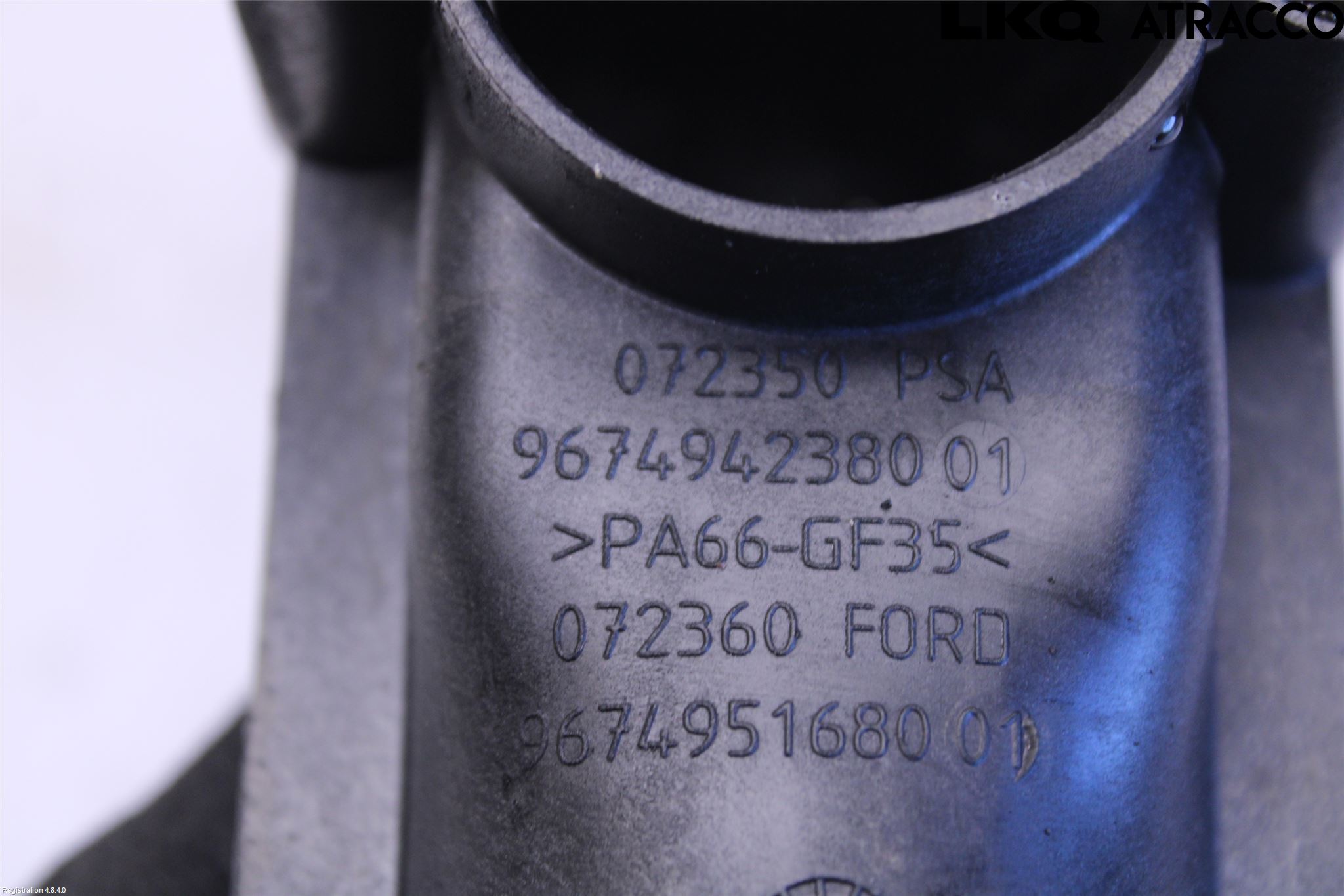 Citroen C4 PICASSO 14-18 Laddluft-Intercoolerrör