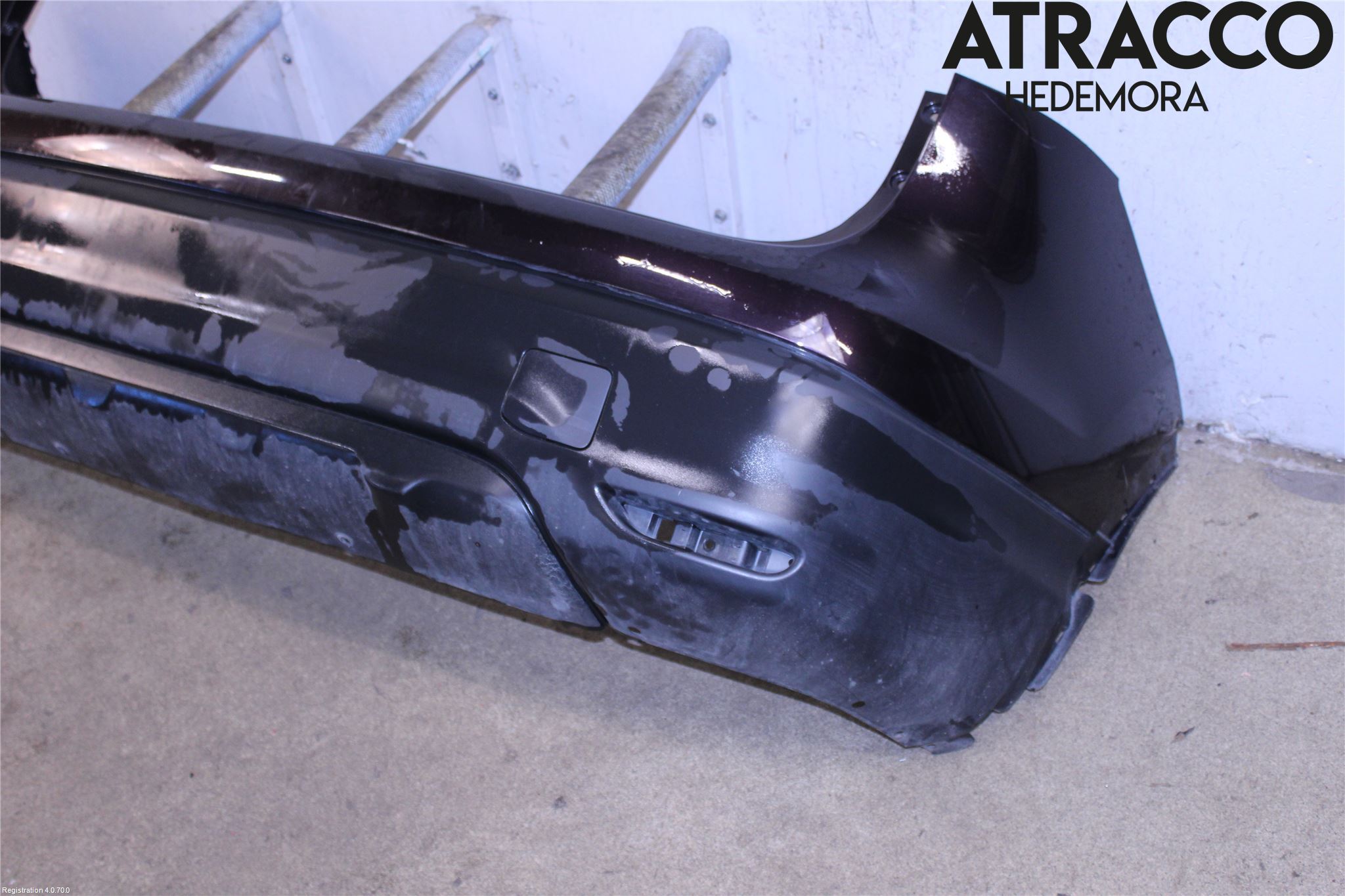 Nissan QASHQAI 14-17 Stötfångarbeklädnad Bak
