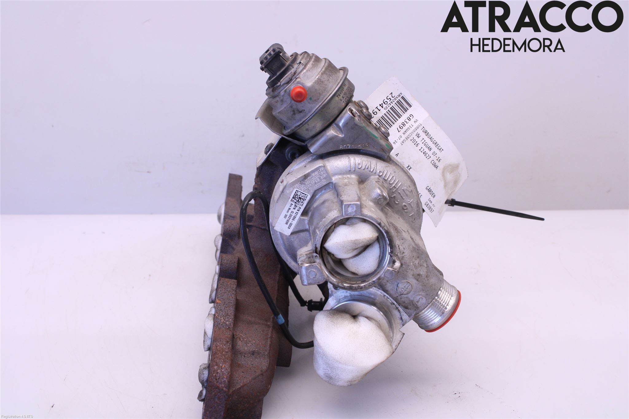 Volkswagen VW TIGUAN 07-16 Turboaggregat