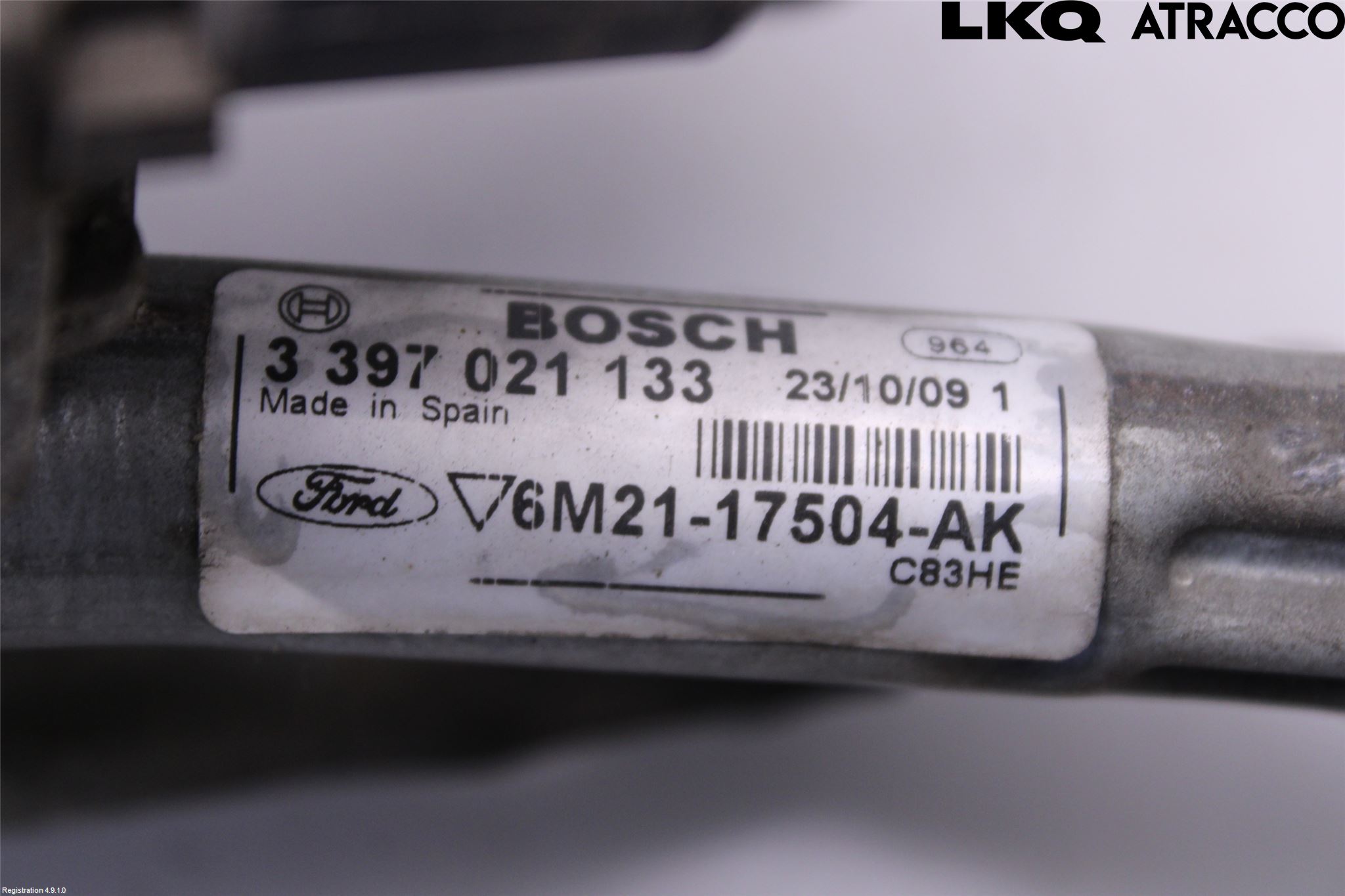 Ford S-MAX 06-15 Torkarmotor Vindruta