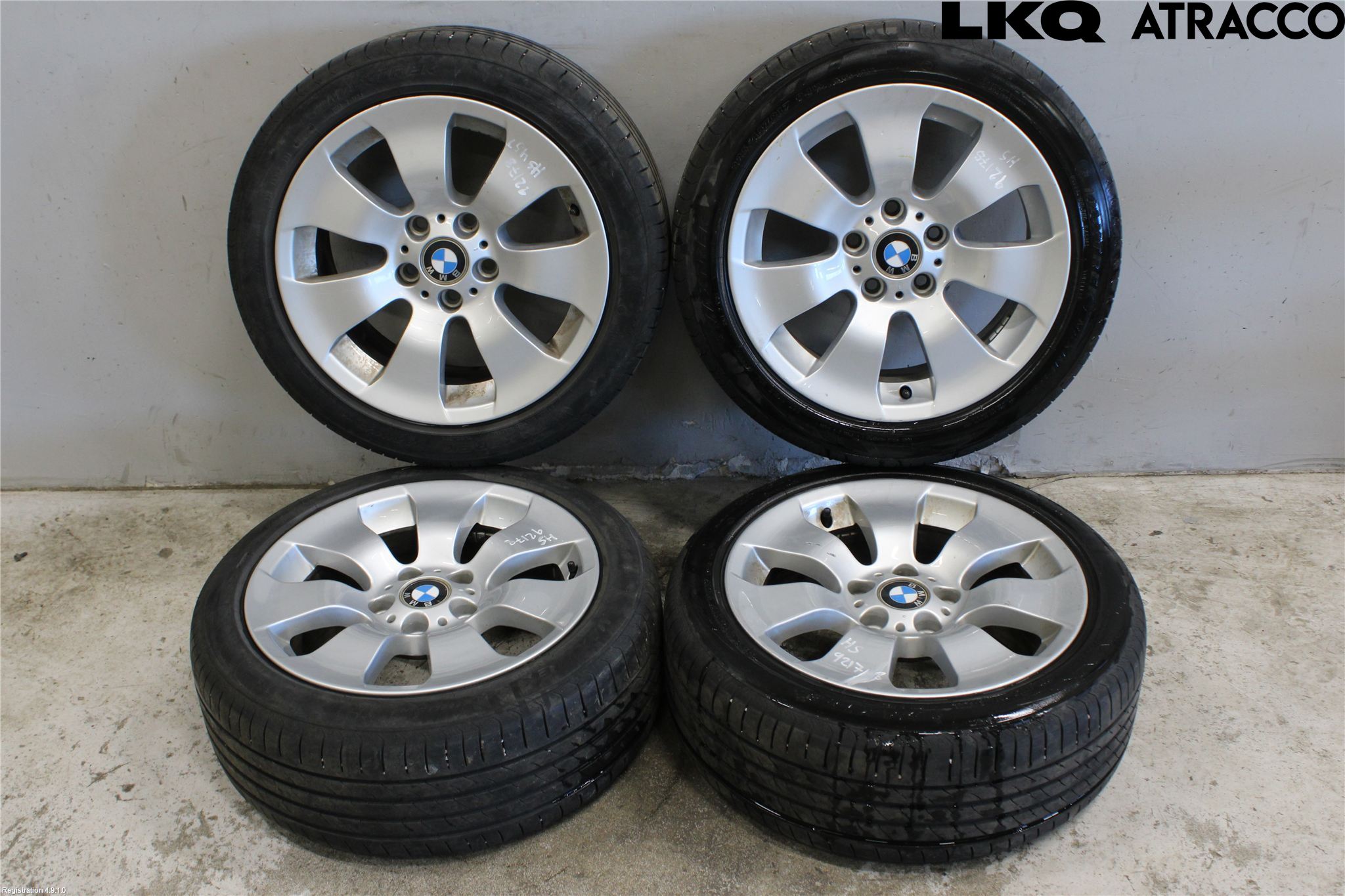 BMW 3 E90/91 SED/TOU 05-12 Sommardäck Alumfälg 4St