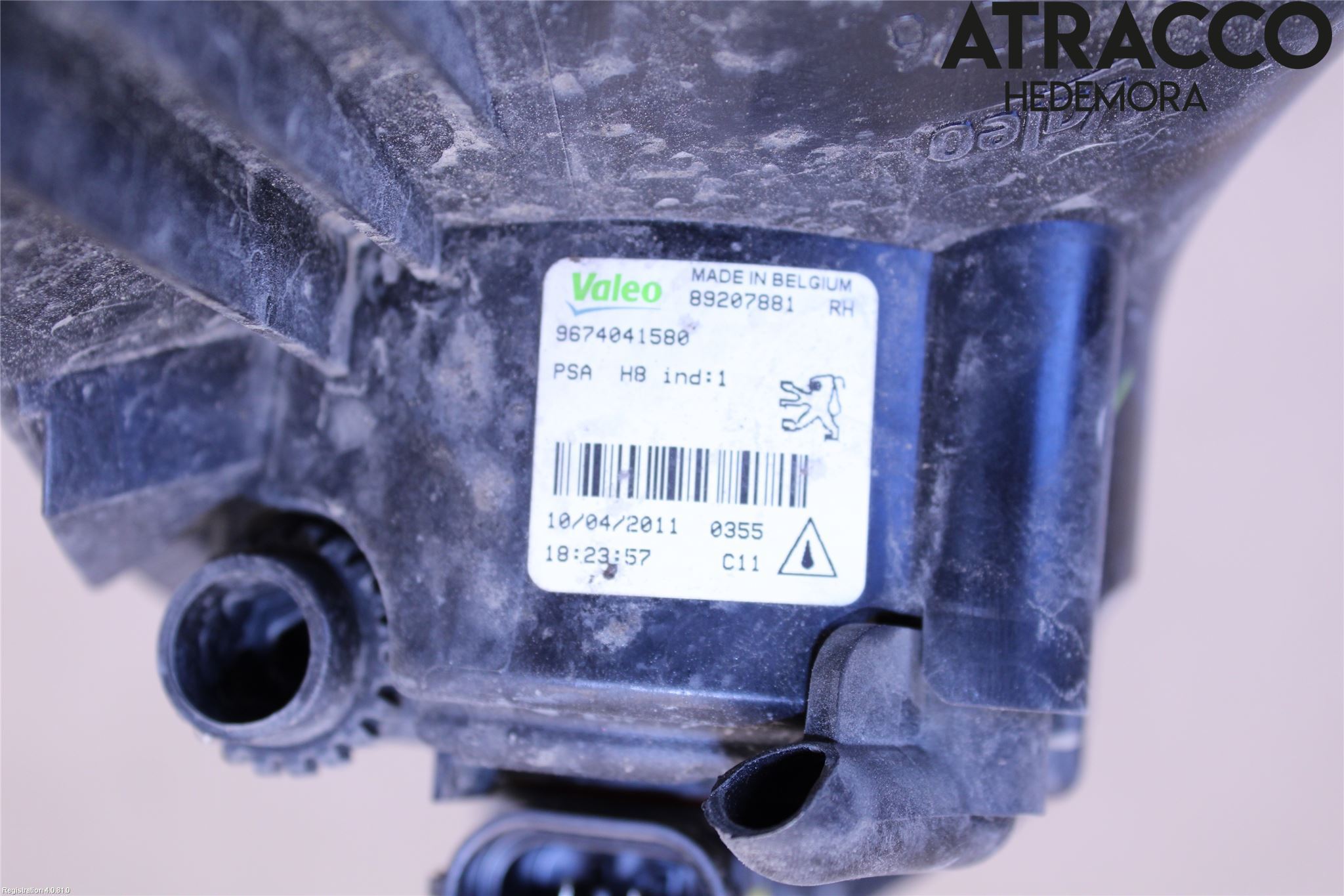 Peugeot 308 08-13 Dimljus-Varselljus Fram