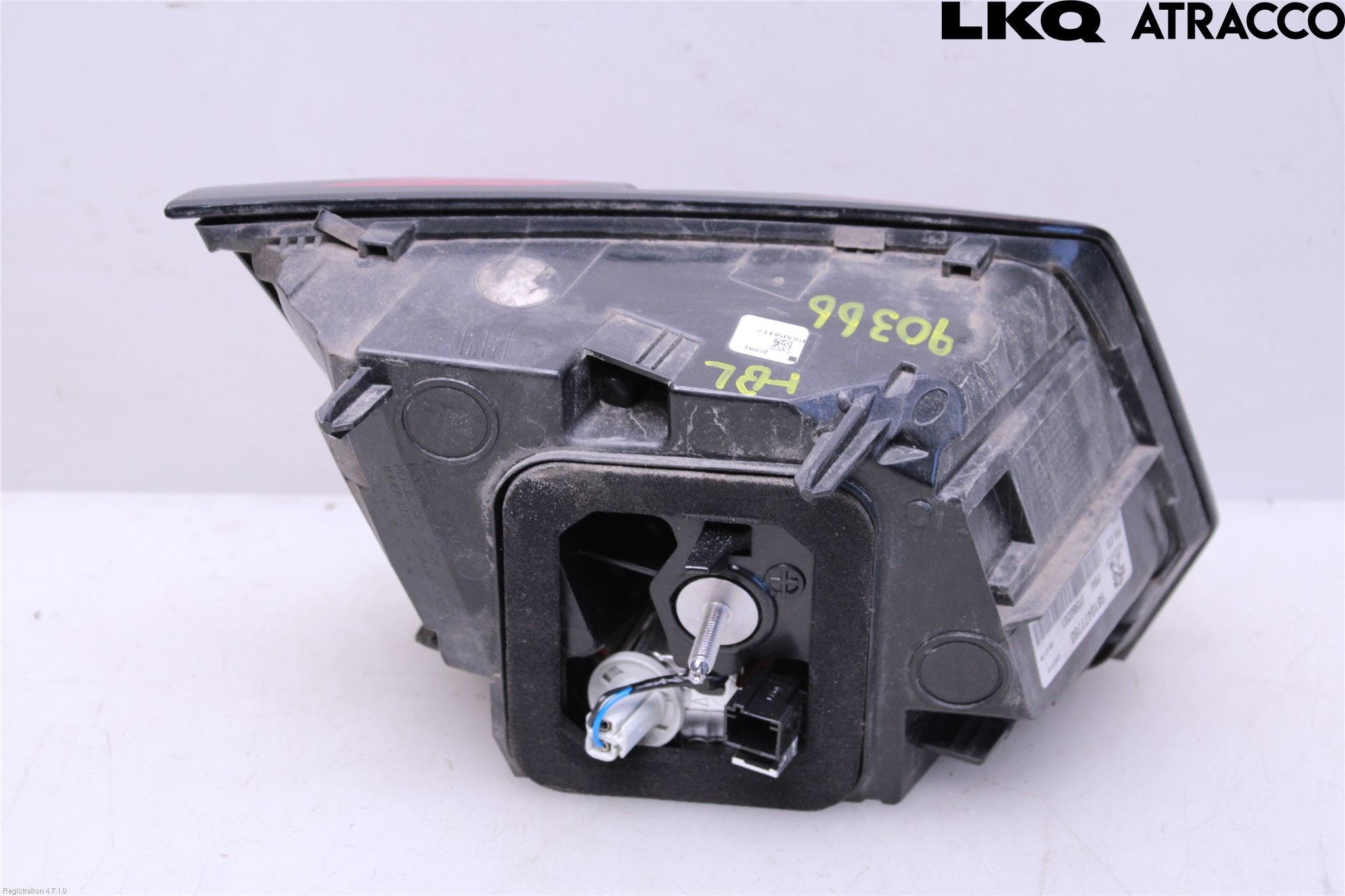 Peugeot 3008 17-24 Bakljus Lucka Hö