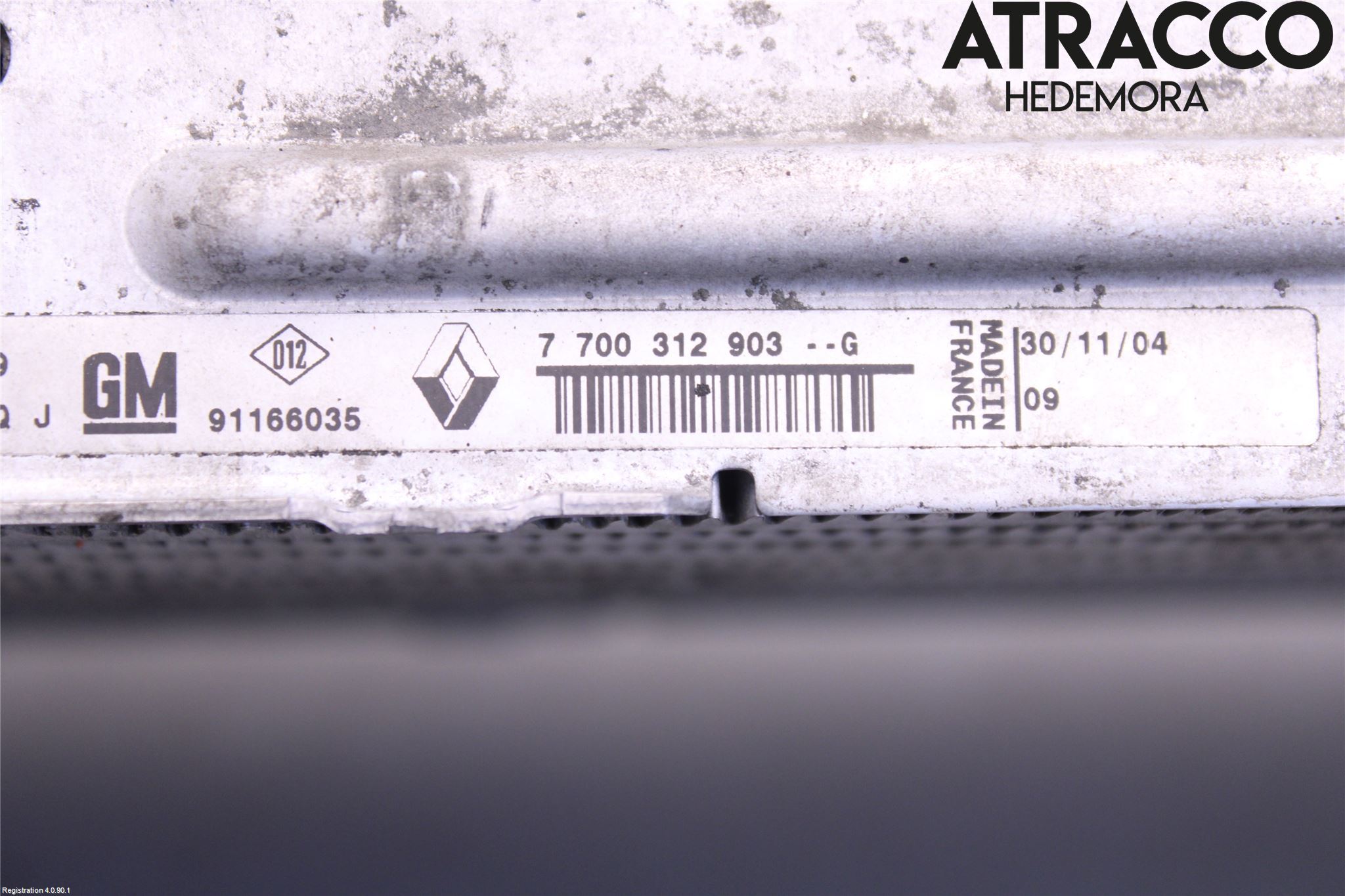 Opel VIVARO 01-14 Laddluft-Intercooler Kyl