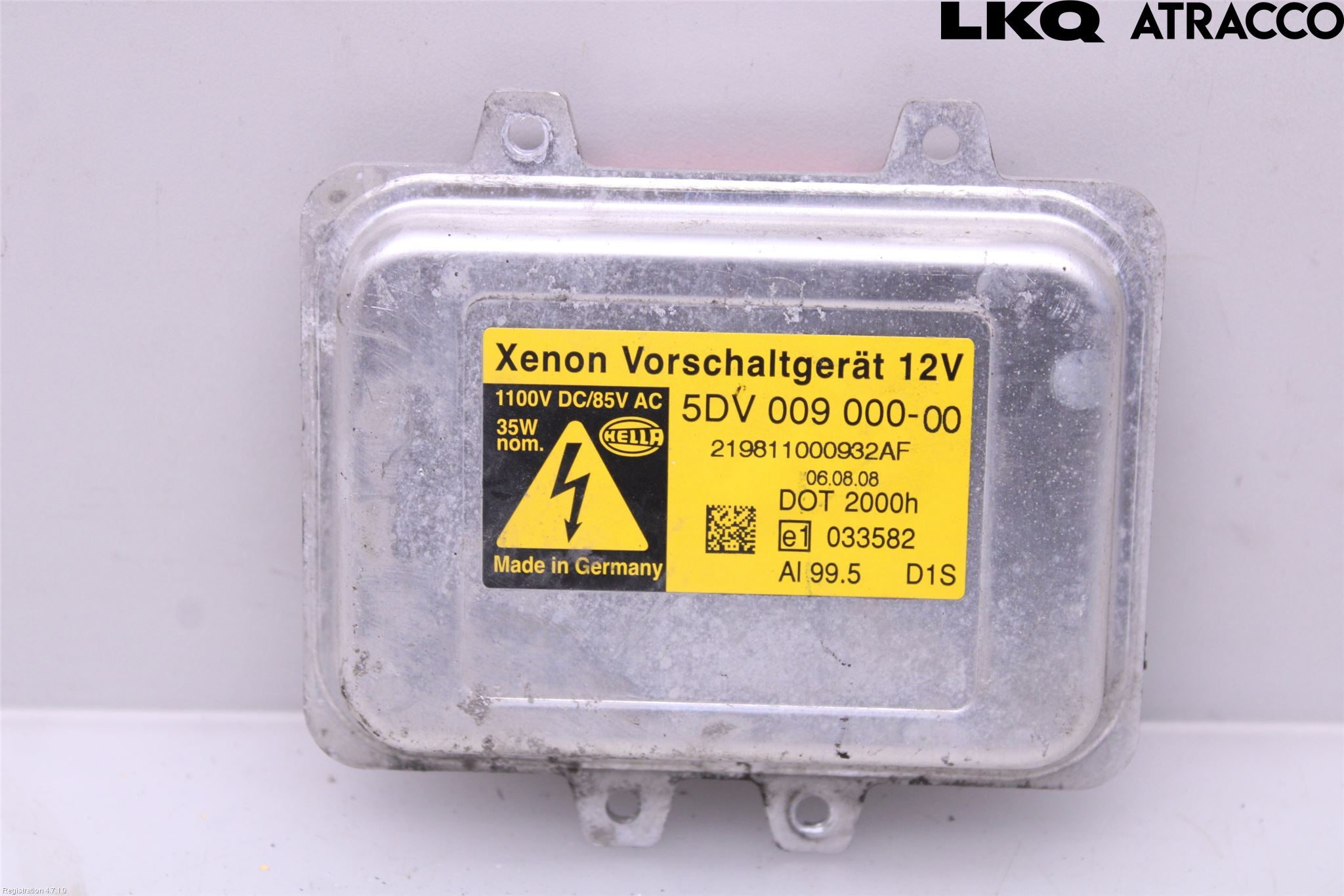 Saab 9-3 VER2/VER3 08-15 Styrenhet Strålkastare
