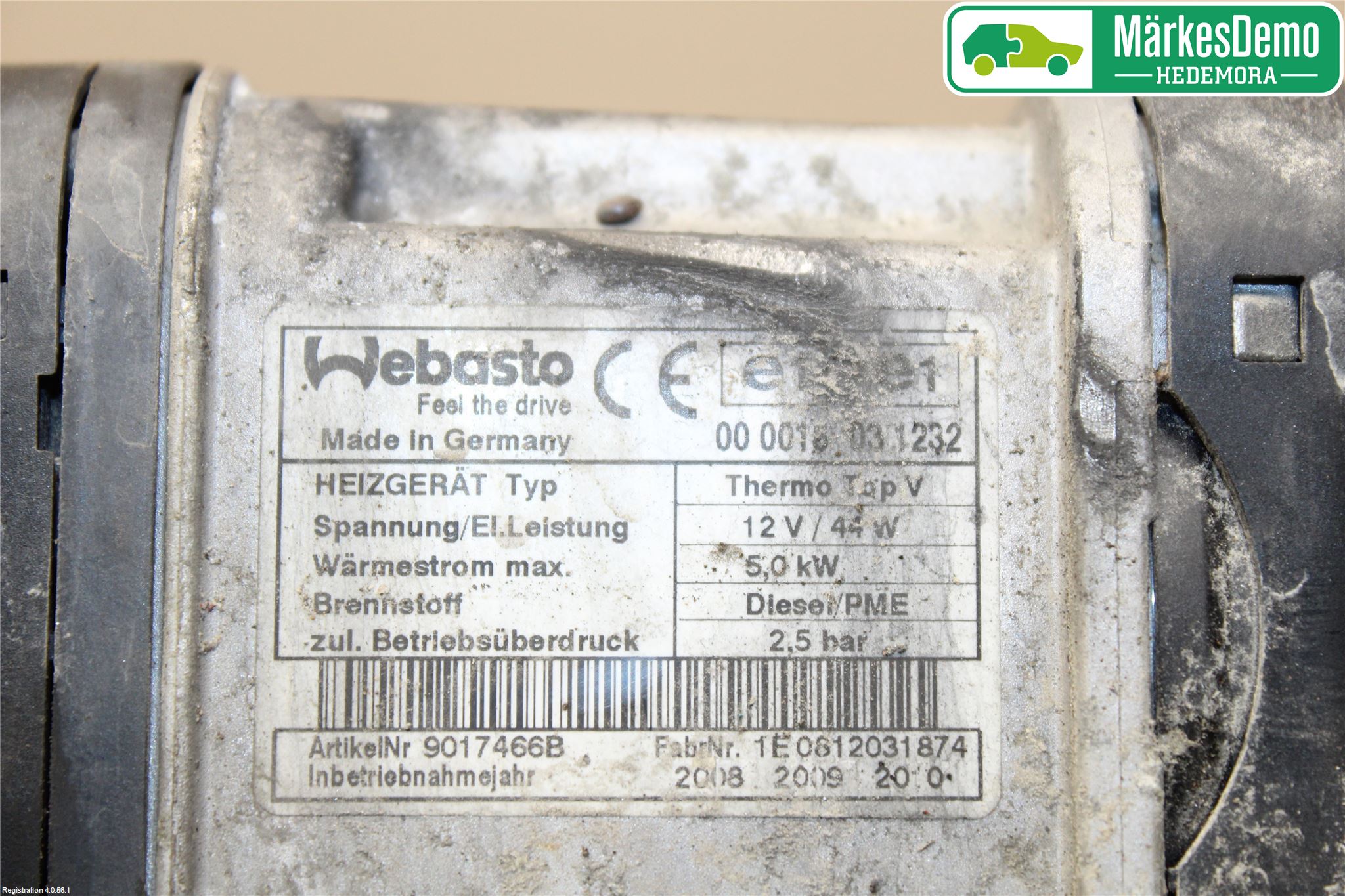 Citroen C5 08-17 Dieselvärmare