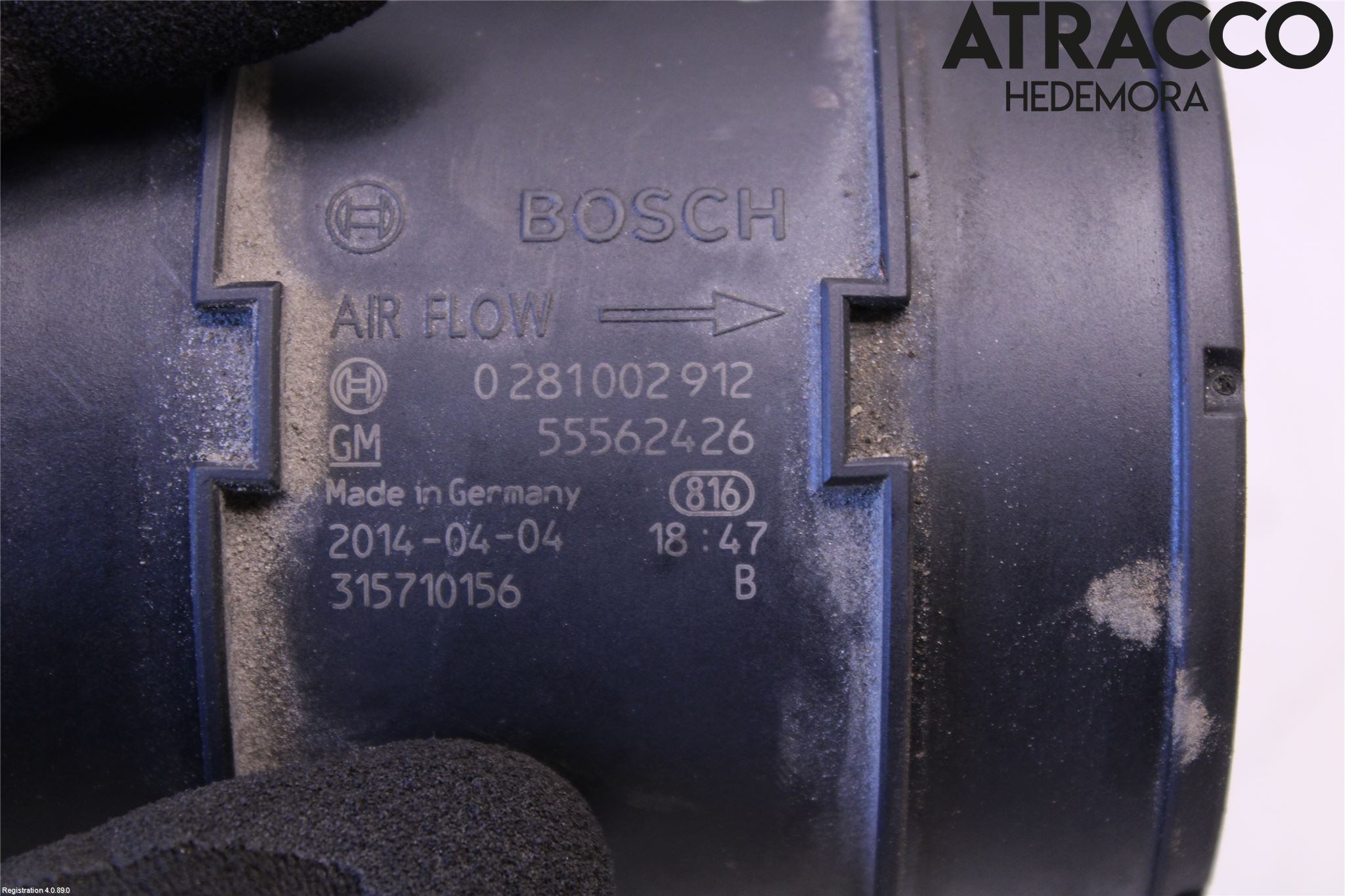 Opel INSIGNIA 09-16 Injluftmassamätare