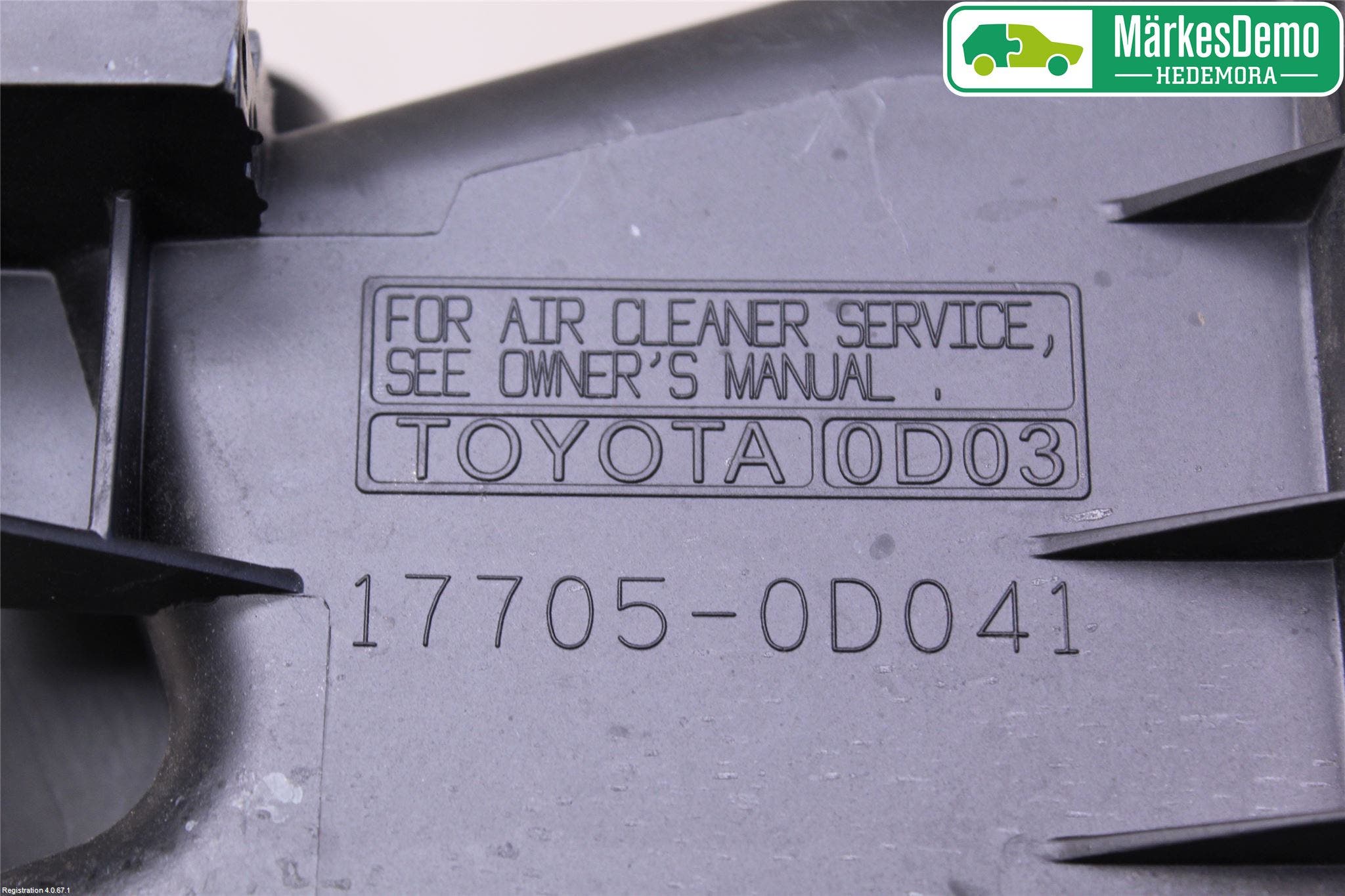 Toyota AVENSIS 07-08 Luftrenare