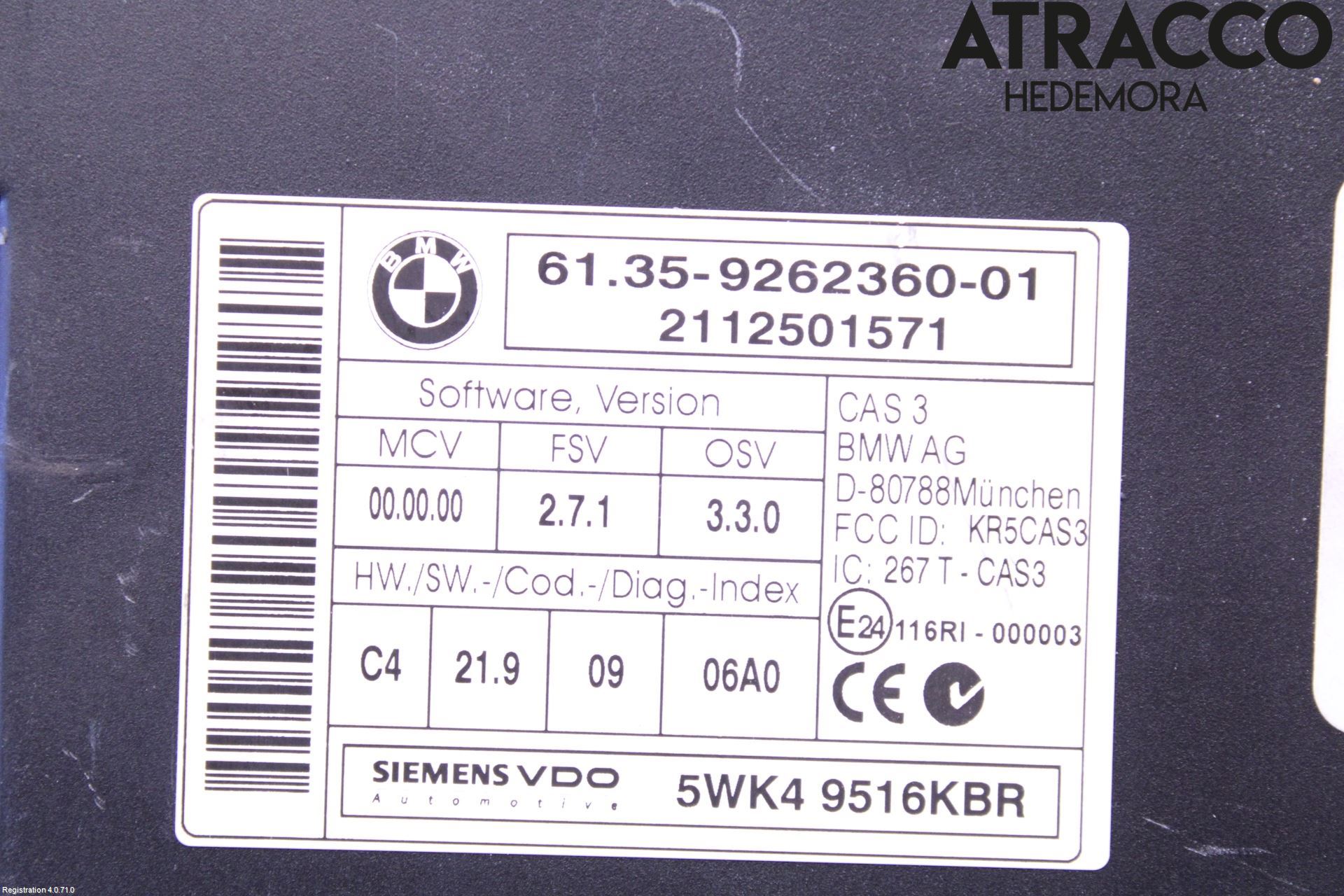 BMW X6 E71/E72   08-14 Komfort Styrdon
