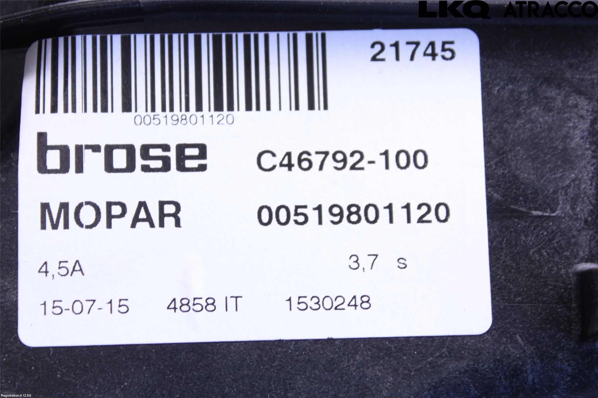 Jeep RENEGADE Fönsterhiss El Kompl