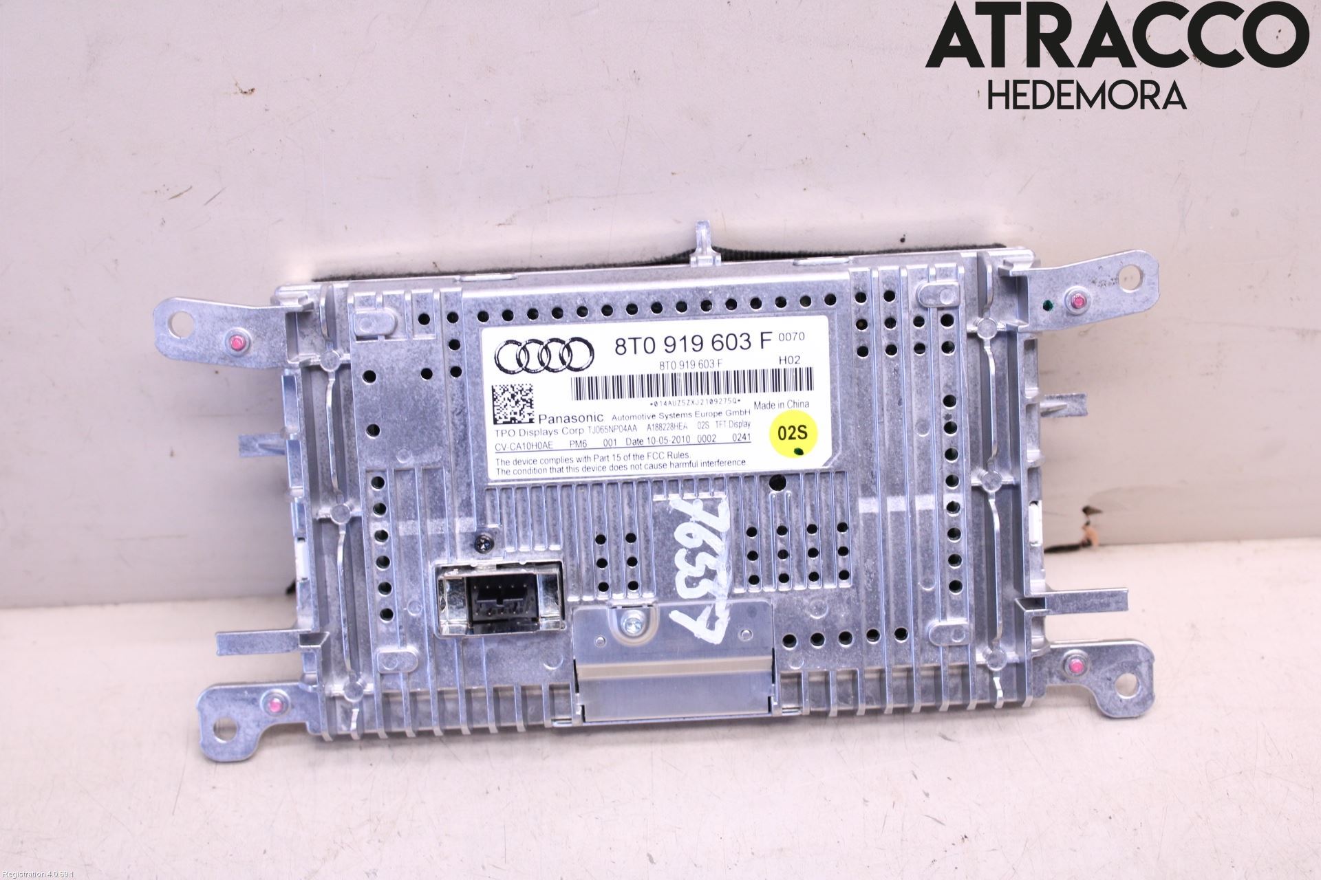 Audi A4/S4 08-11 Multifunktionsdisplay