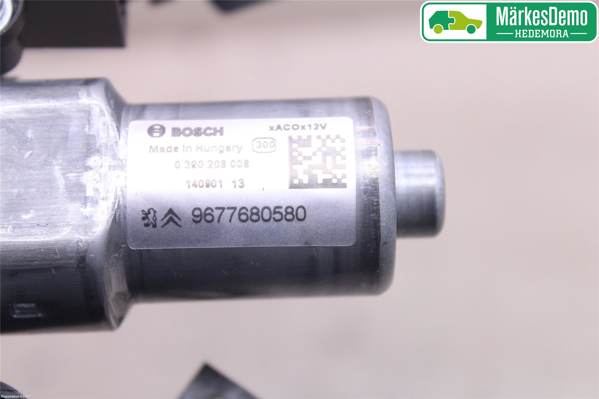 Peugeot 308 14-21 Torkarmotor Baklucka
