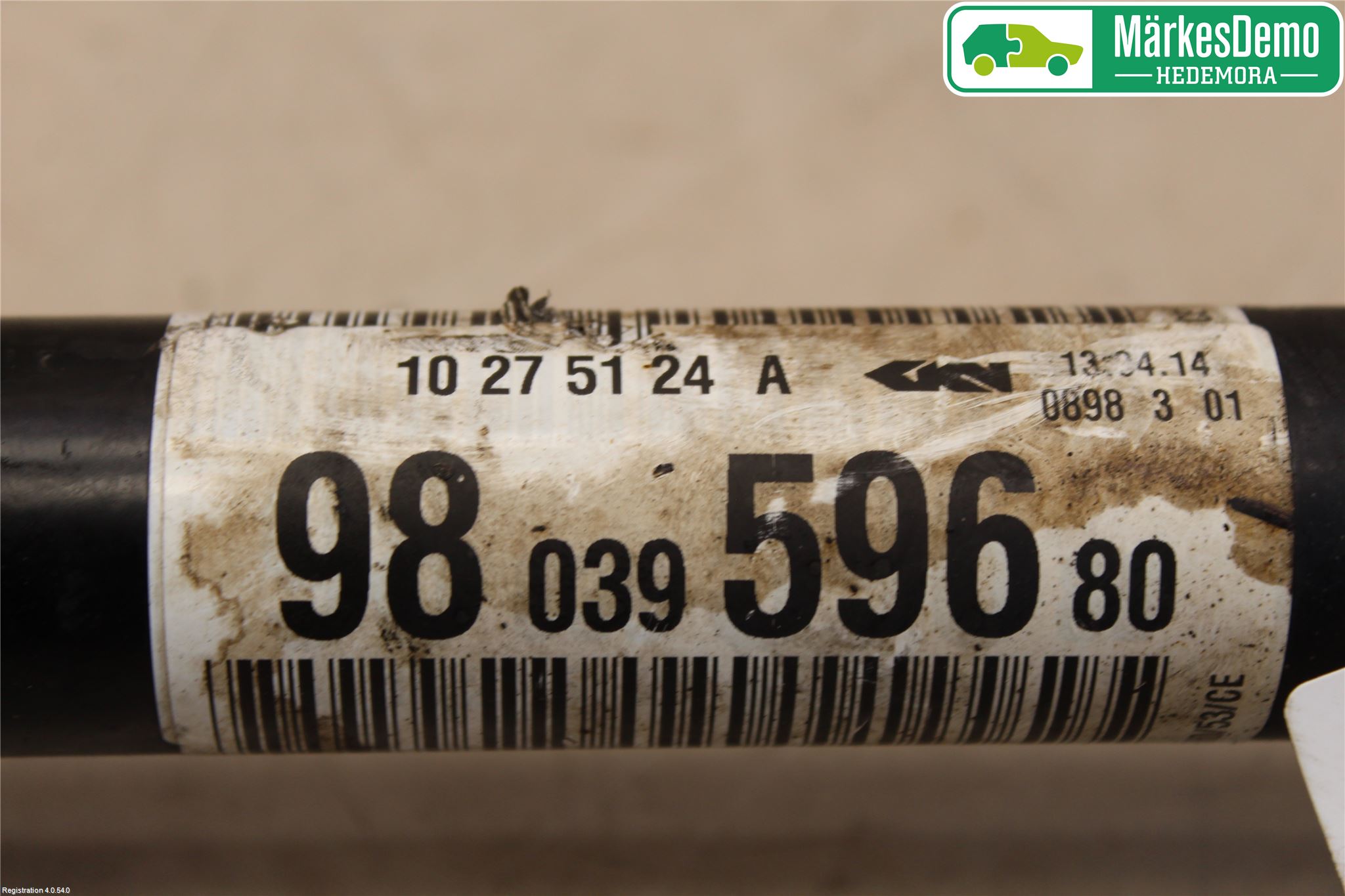 Peugeot 208 12-15 Drivaxel Fram Höger