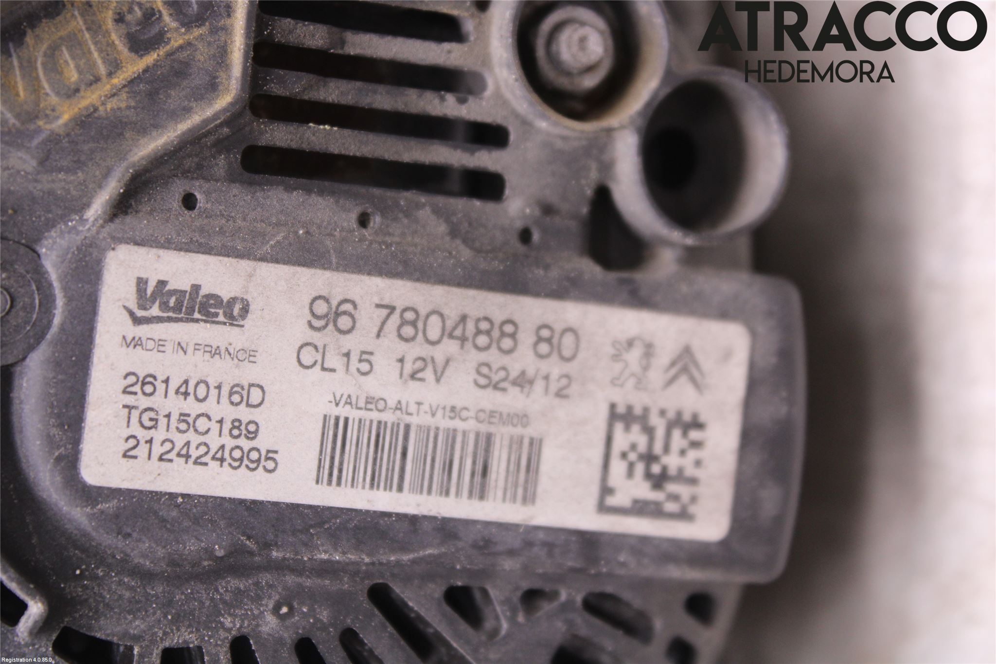 Peugeot 208 12-15 Generator