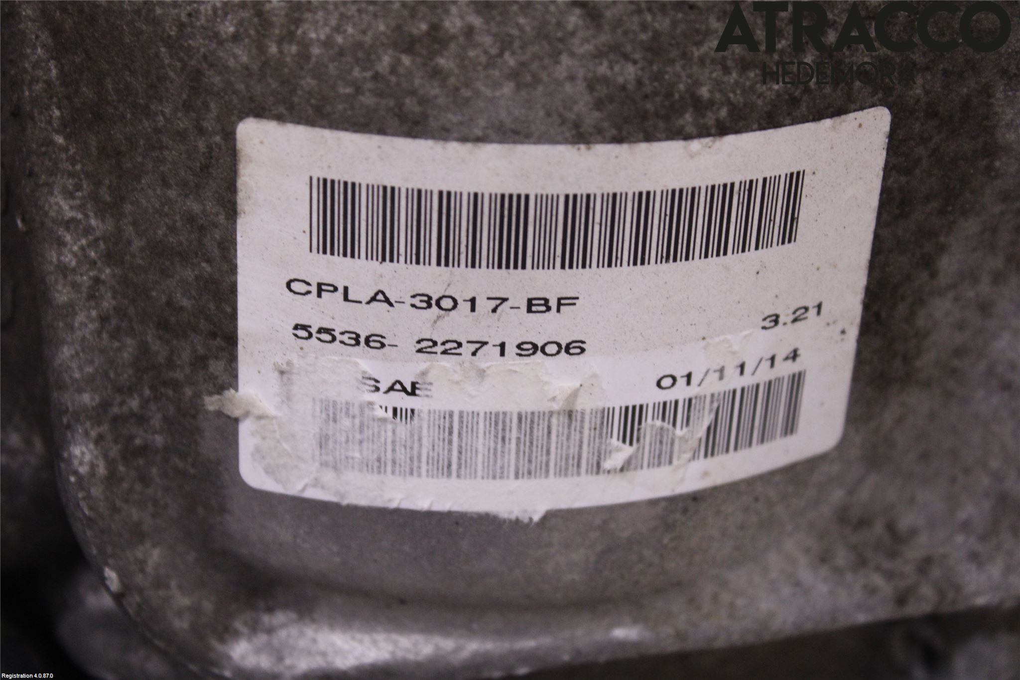 Landrover RANGE ROVER SPORT (L494) 14-22 Framvagn Diffrential