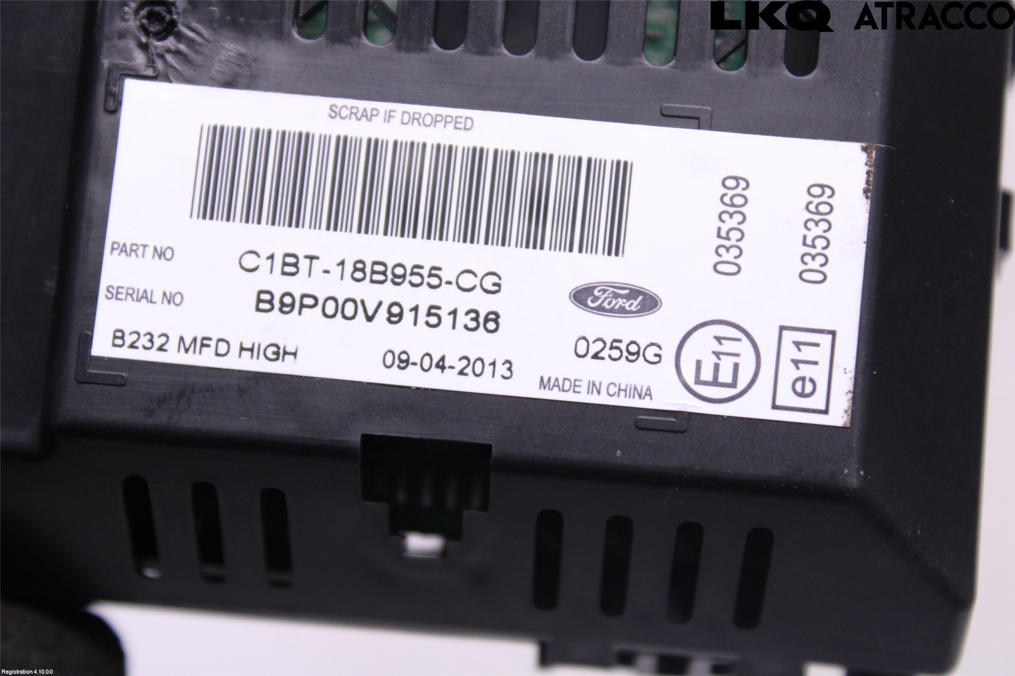 Ford FIESTA 13-17 Cd Radio - Multimediapanel