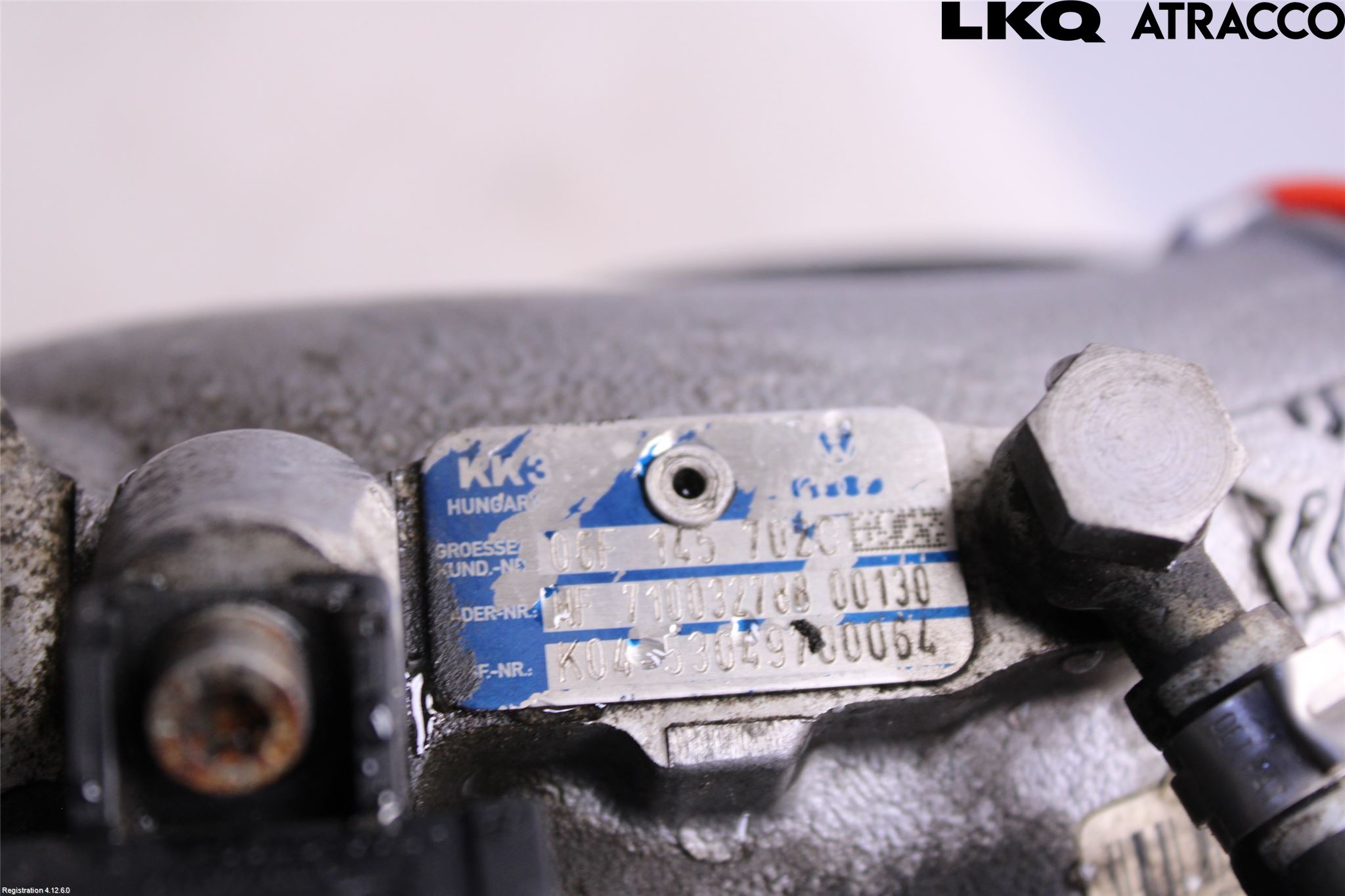 Volkswagen VW GOLF VI 09-13 Turboaggregat