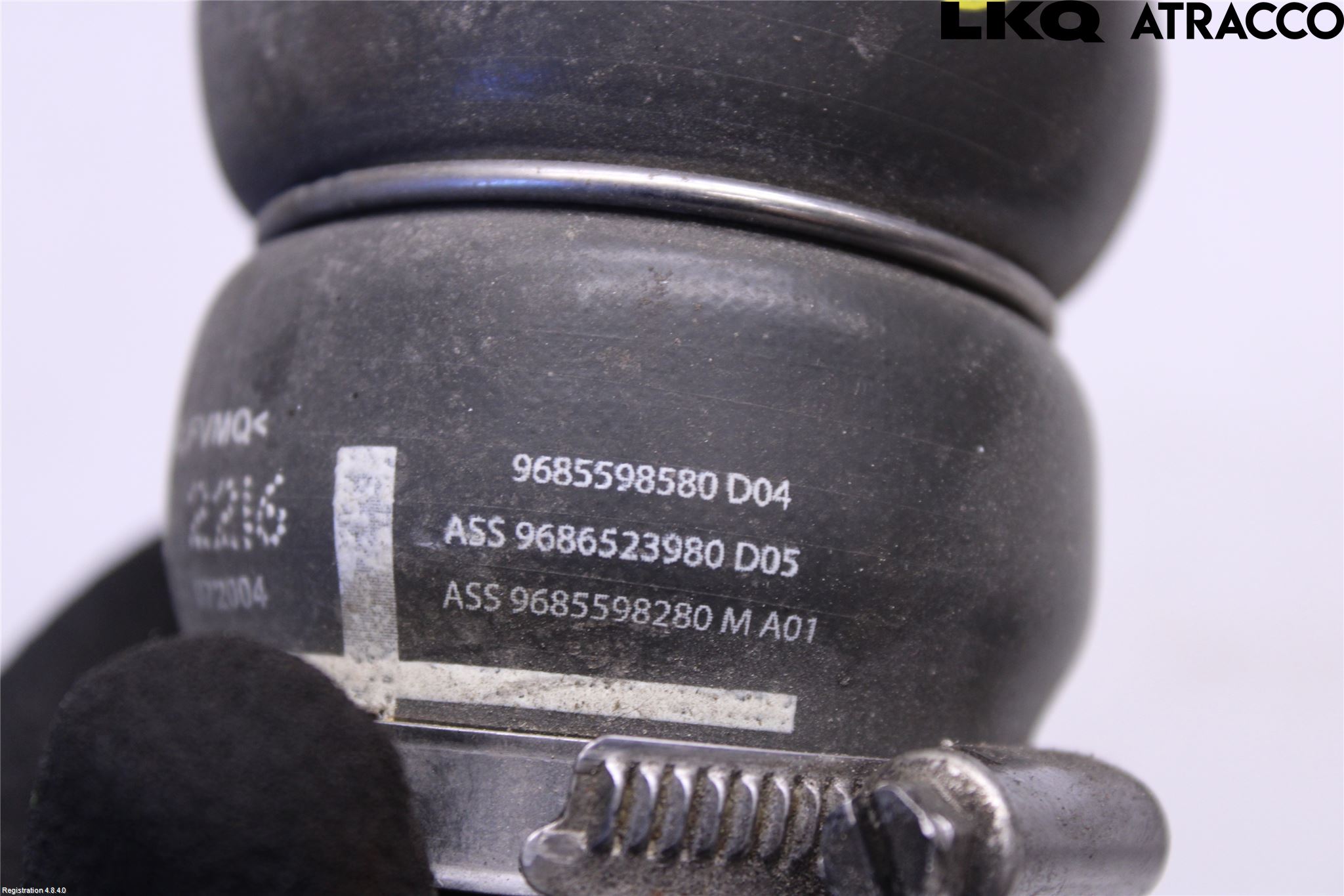 Citroen C4 PICASSO 14-18 Laddluft-Intercoolerrör