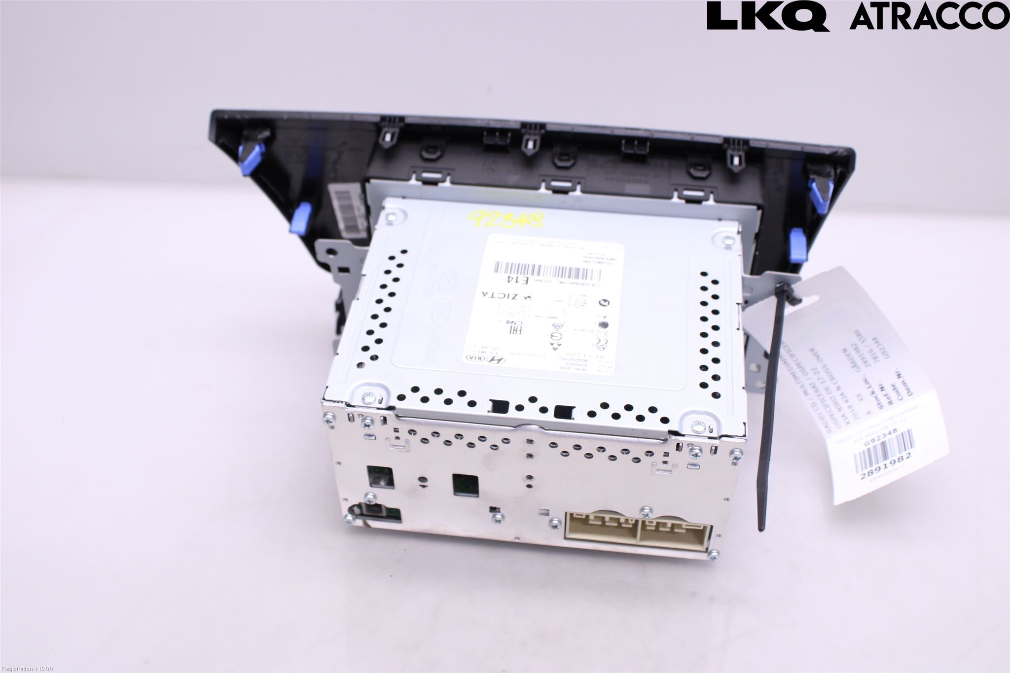 Kia NIRO (DE) 17-22 Cd Radio - Multimediapanel