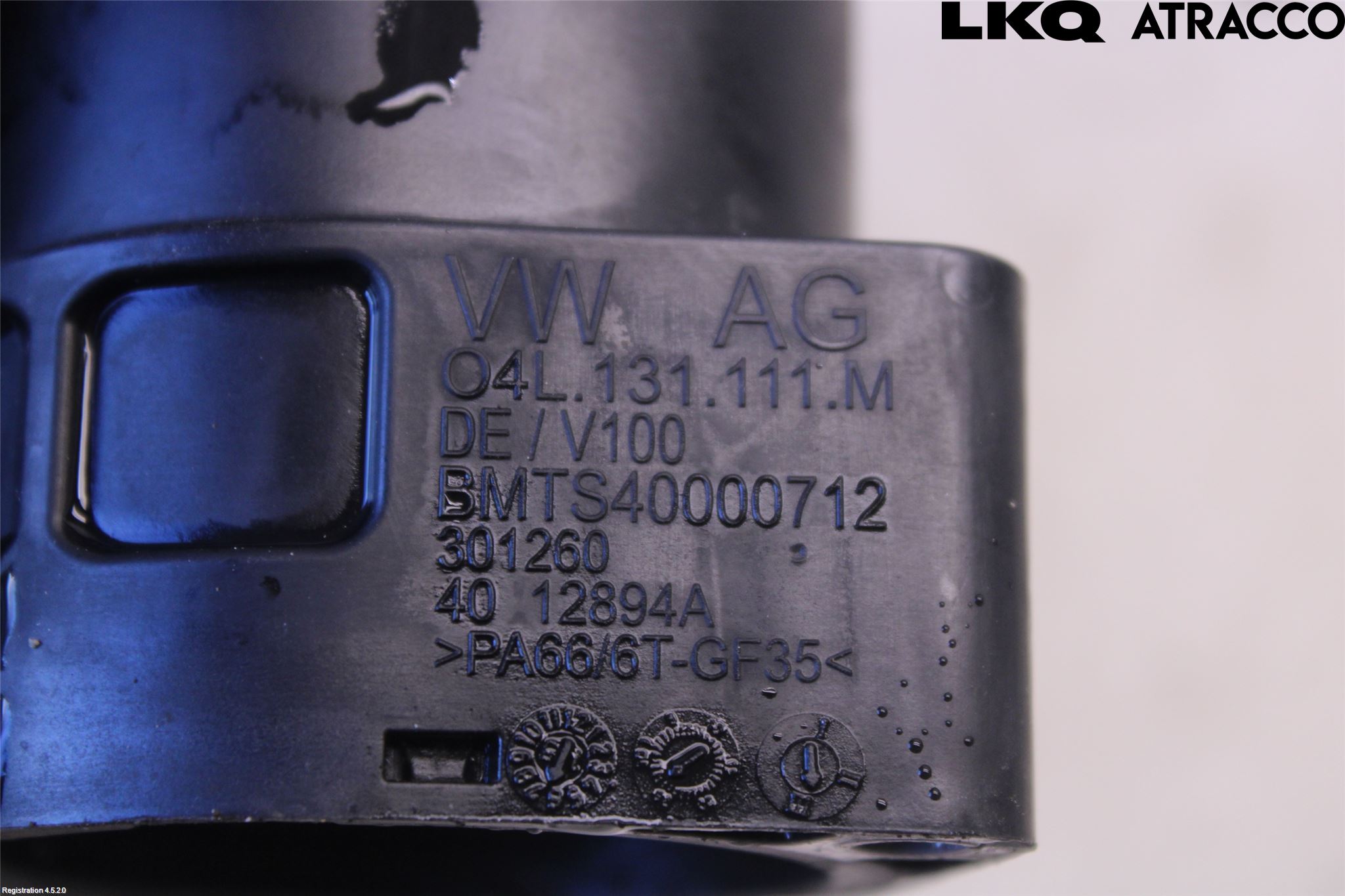 Volkswagen VW CADDY 16-20 Laddluft-Intercoolerrör