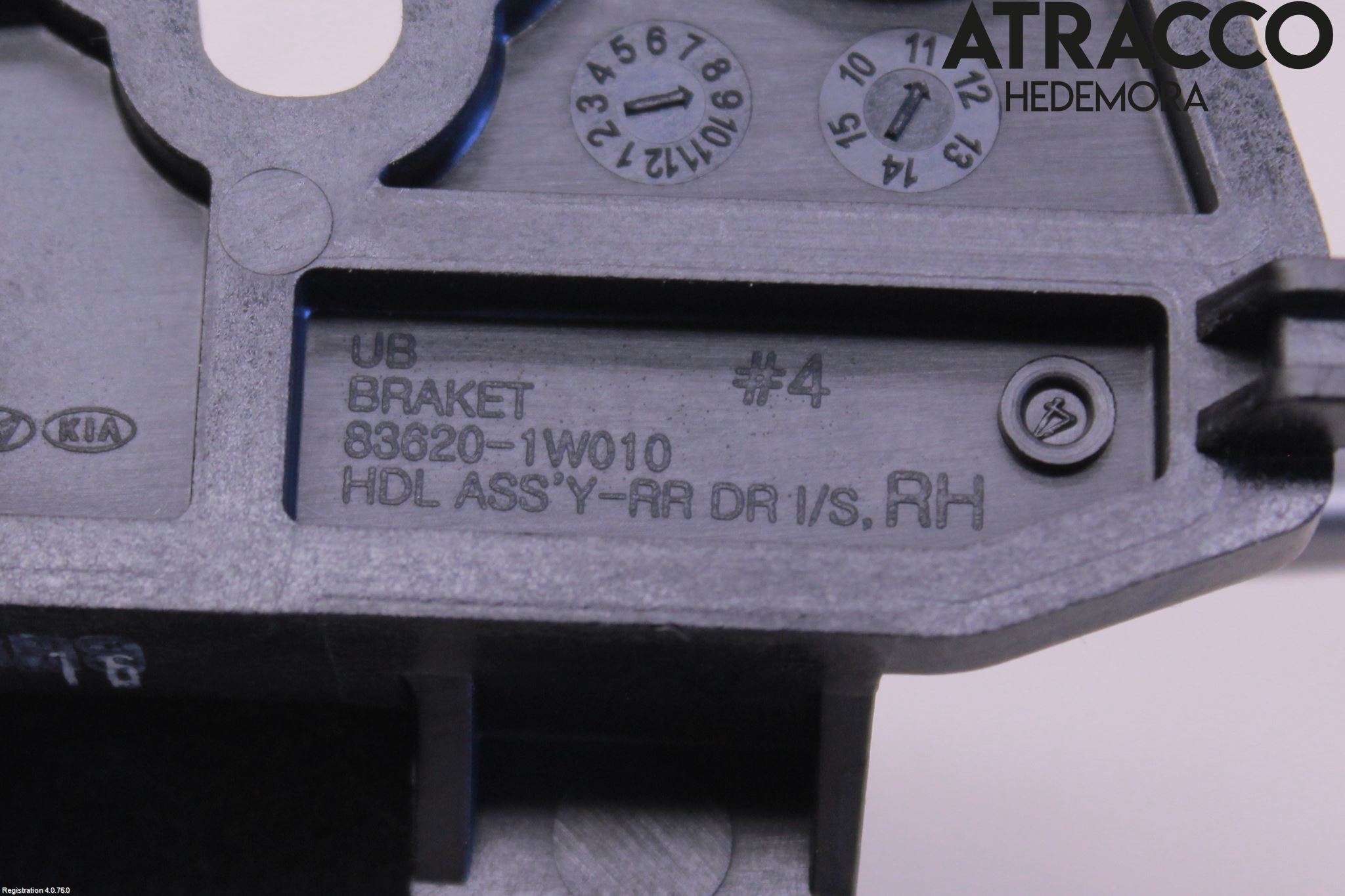 Kia RIO 12-16 Dörrhandtag Inre Hö